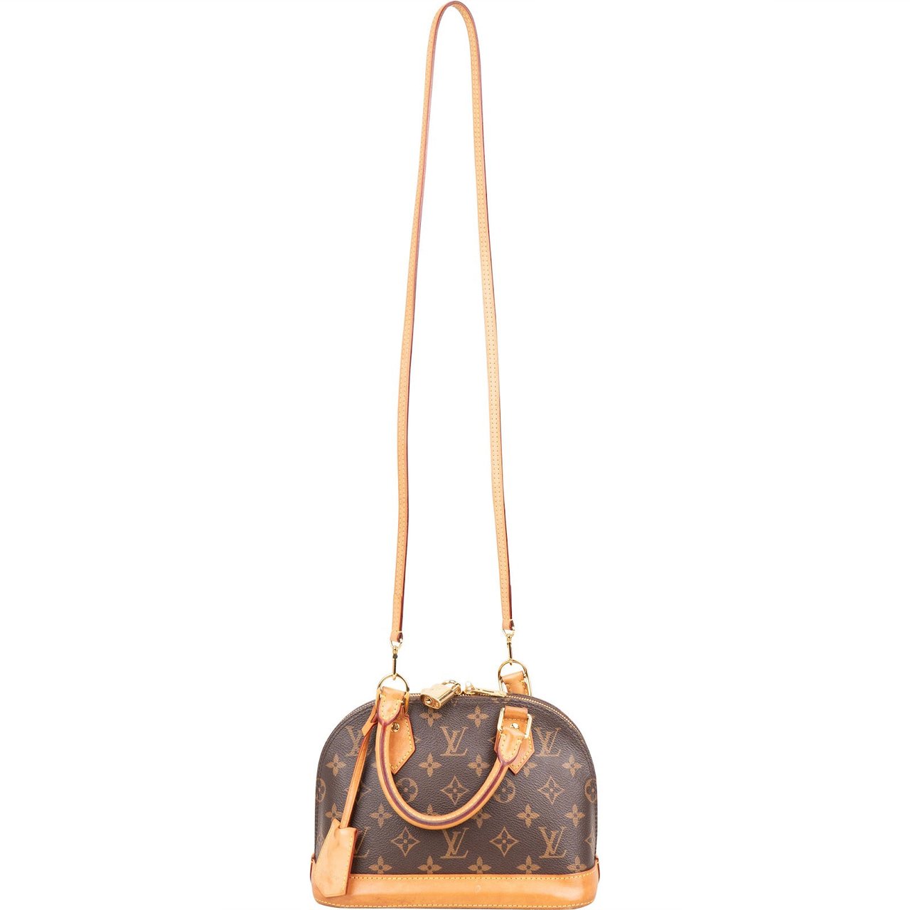 Louis Vuitton Louis Vuitton Monogram Canvas Alma BB Handbag Bruin