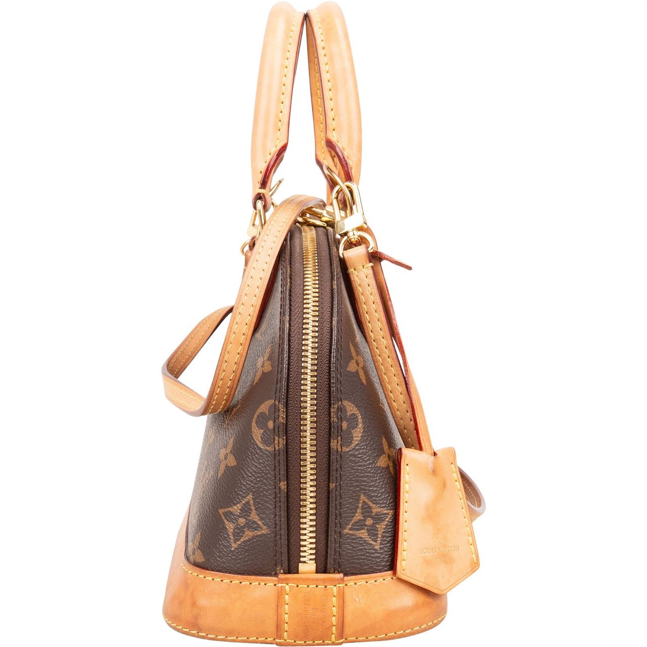 Louis Vuitton Louis Vuitton Monogram Canvas Alma BB Handbag Bruin