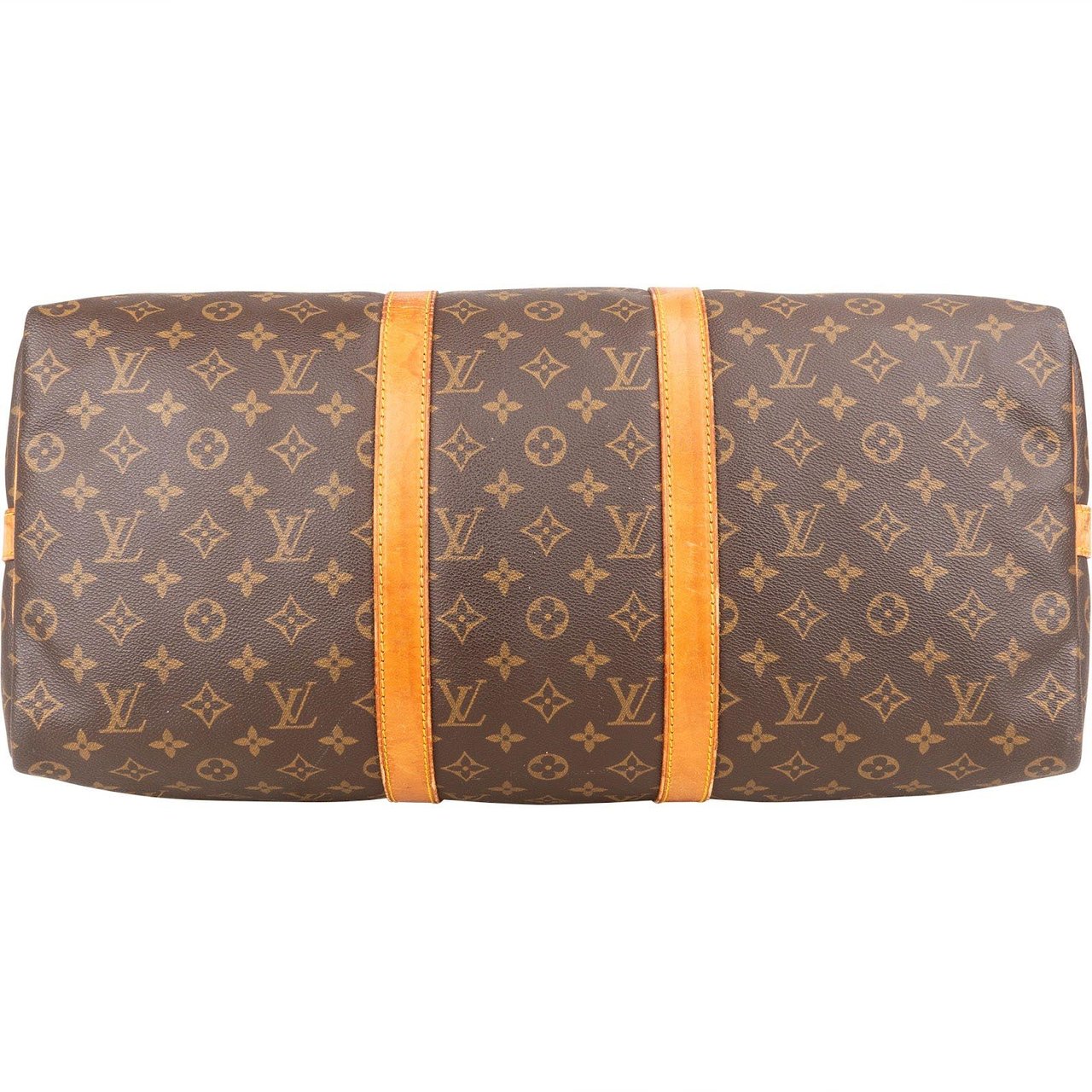 Louis Vuitton Louis Vuitton Monogram Canvas Keepall 50 Bandoulière Travel Bag Bruin