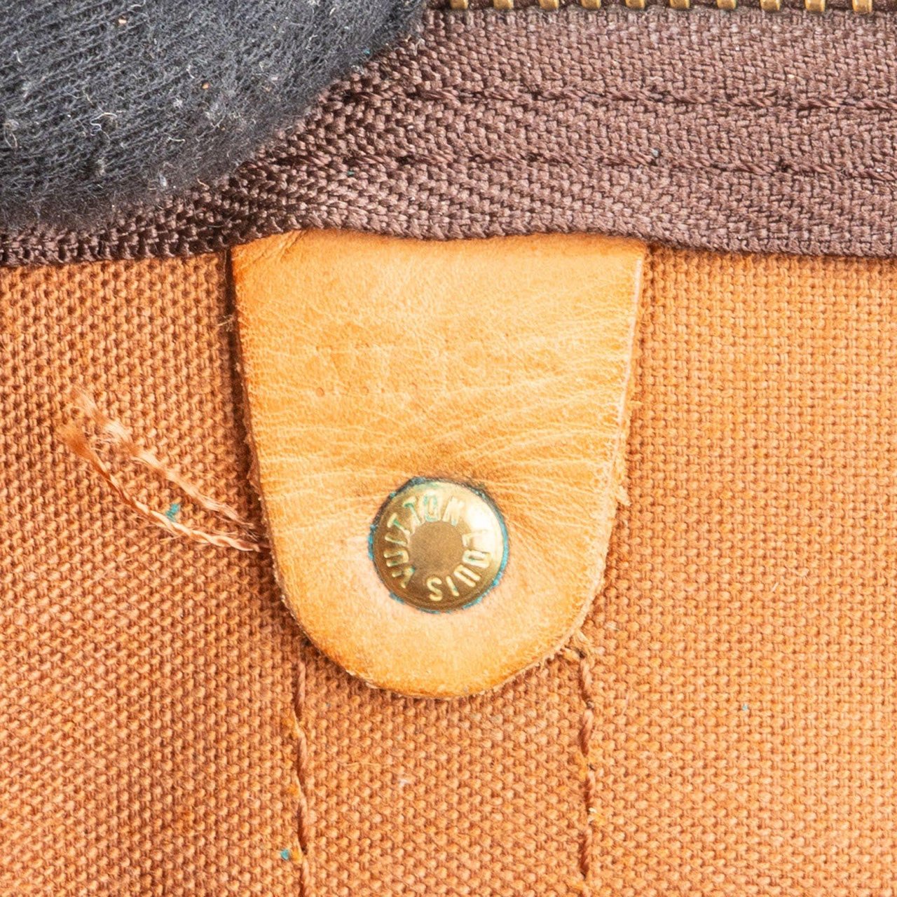 Louis Vuitton Louis Vuitton Monogram Canvas Keepall 50 Bandoulière Travel Bag Bruin