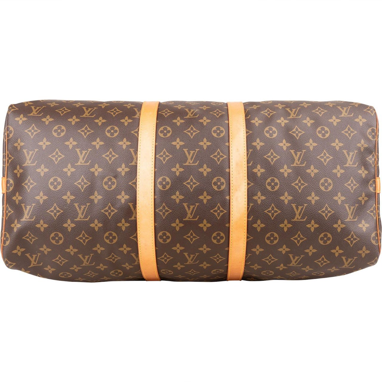 Louis Vuitton Louis Vuitton Monogram Canvas Keepall 55 Bandoulière Travel Bag Bruin