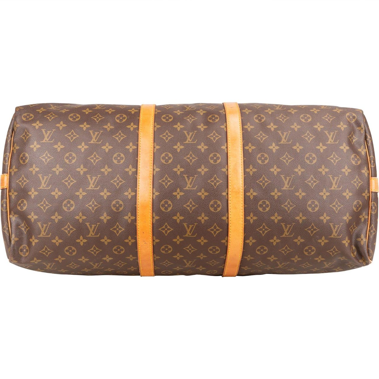 Louis Vuitton Louis Vuitton Monogram Canvas Keepall 60 Bandoulière Travel Bag Bruin