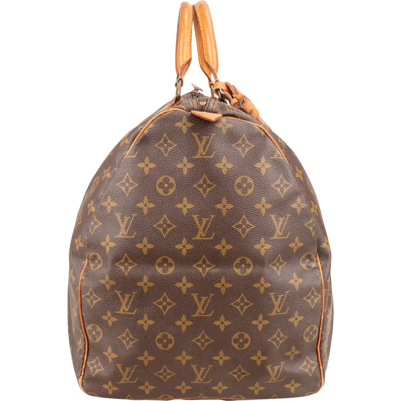 Louis Vuitton Louis Vuitton Monogram Canvas Keepall 60 Travel Bag Bruin