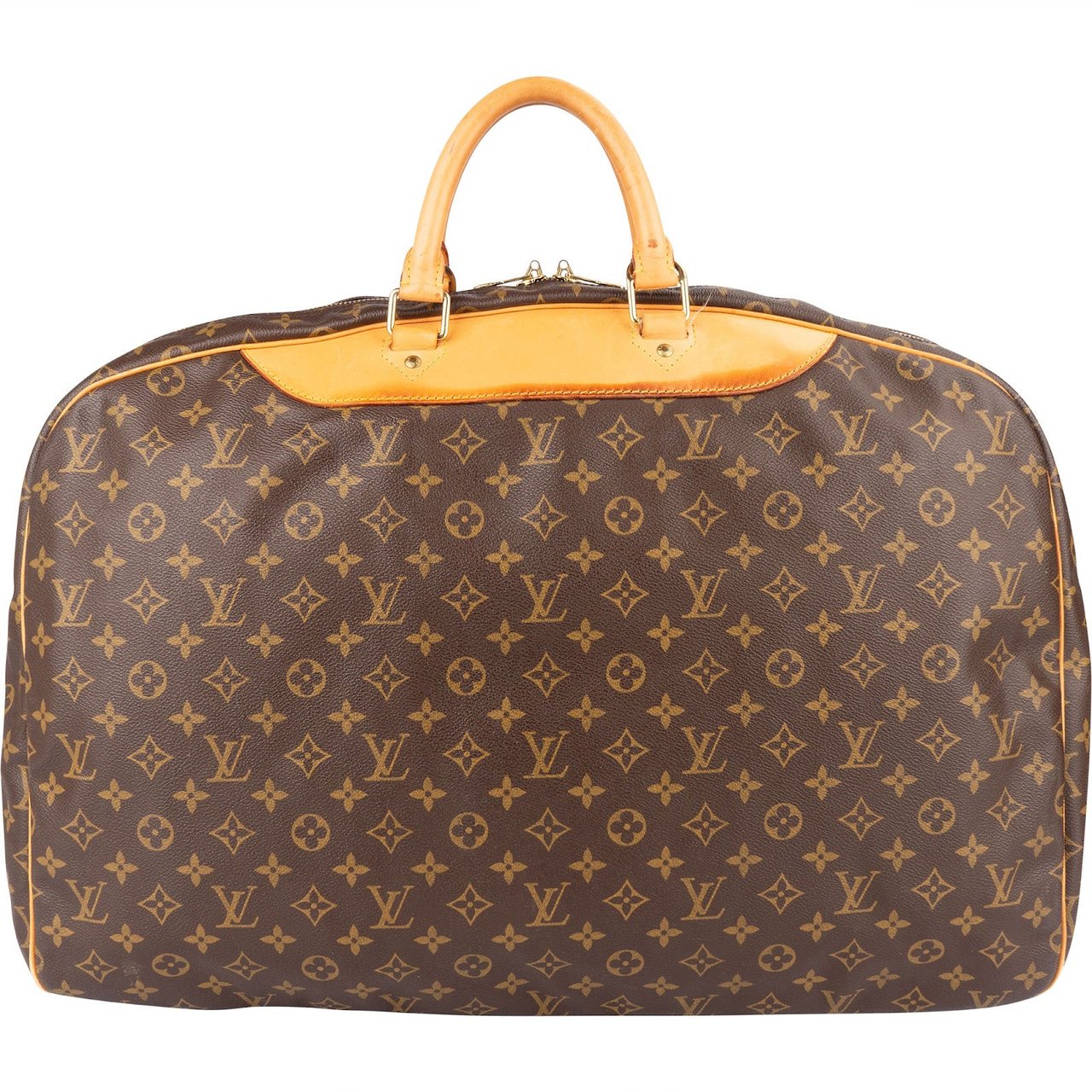 Louis Vuitton Louis Vuitton Monogram Canvas Alize Travel Bag Bruin