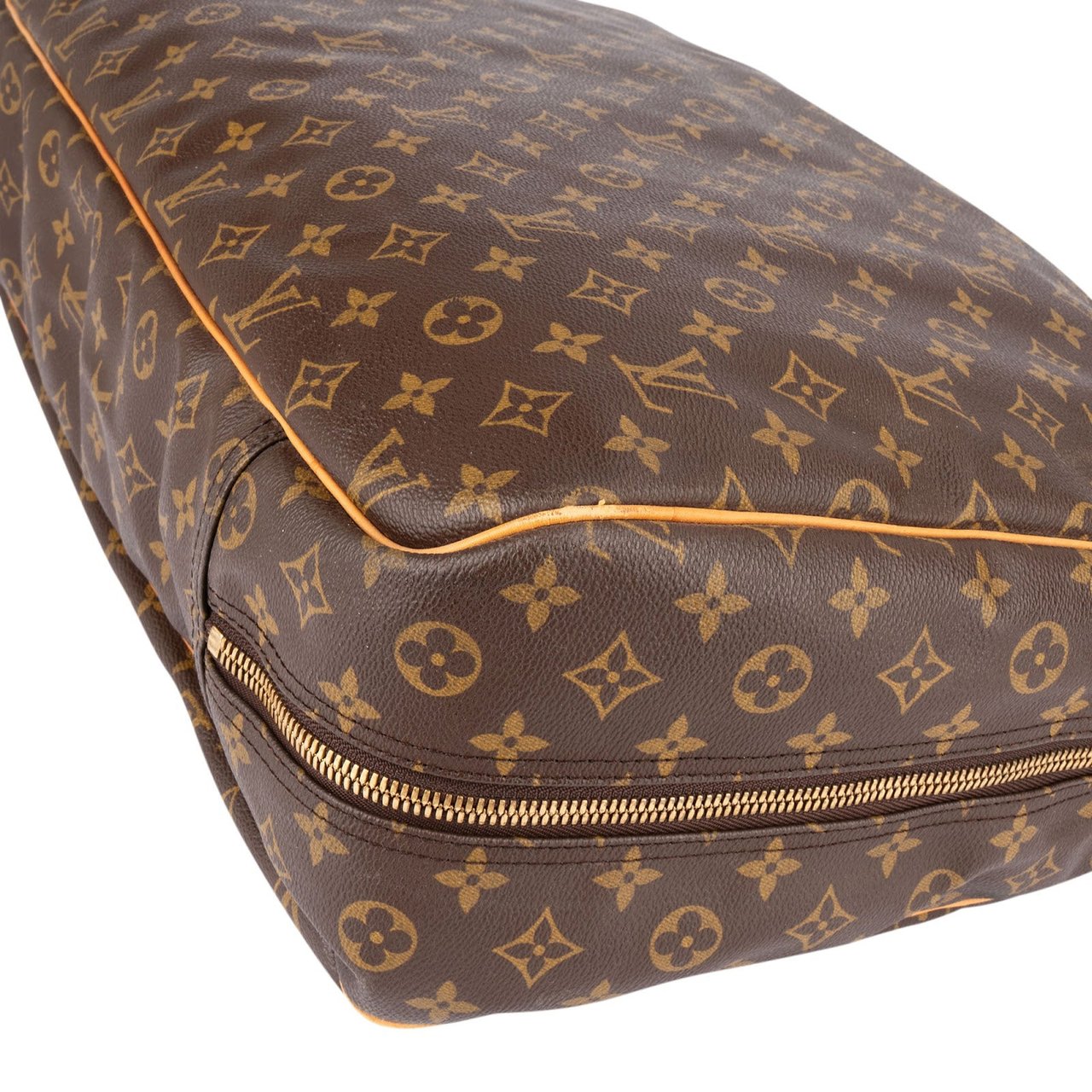 Louis Vuitton Louis Vuitton Monogram Canvas Alize Travel Bag Bruin