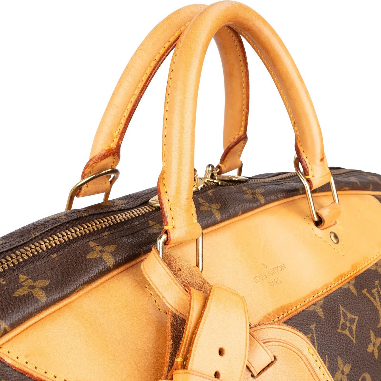Louis Vuitton Louis Vuitton Monogram Canvas Alize Travel Bag Bruin