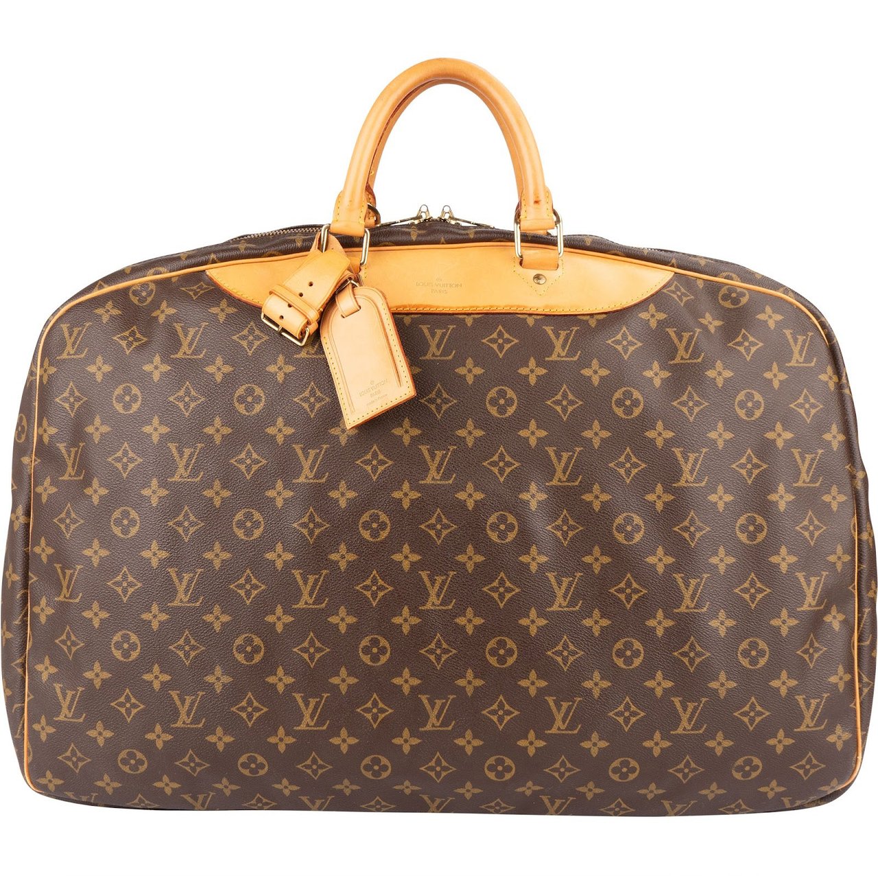 Louis Vuitton Louis Vuitton Monogram Canvas Alize Travel Bag Bruin