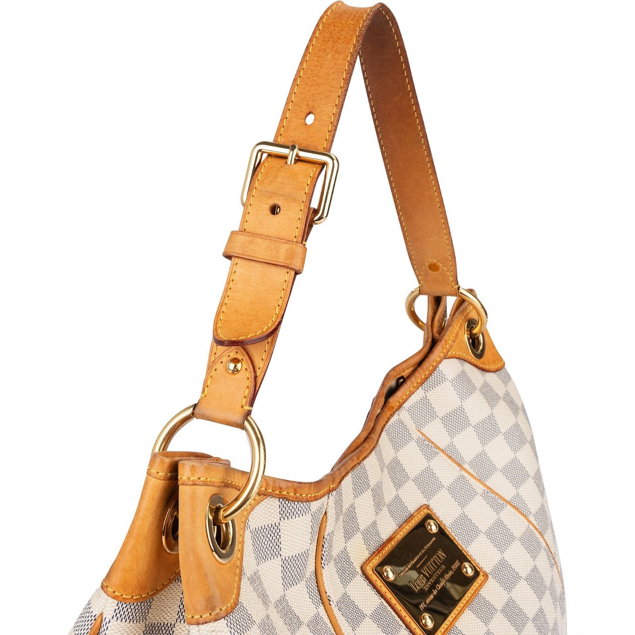 Louis Vuitton Louis Vuitton Monogram Damier Azur Canvas Galliera PM Shoulder Bag Divers