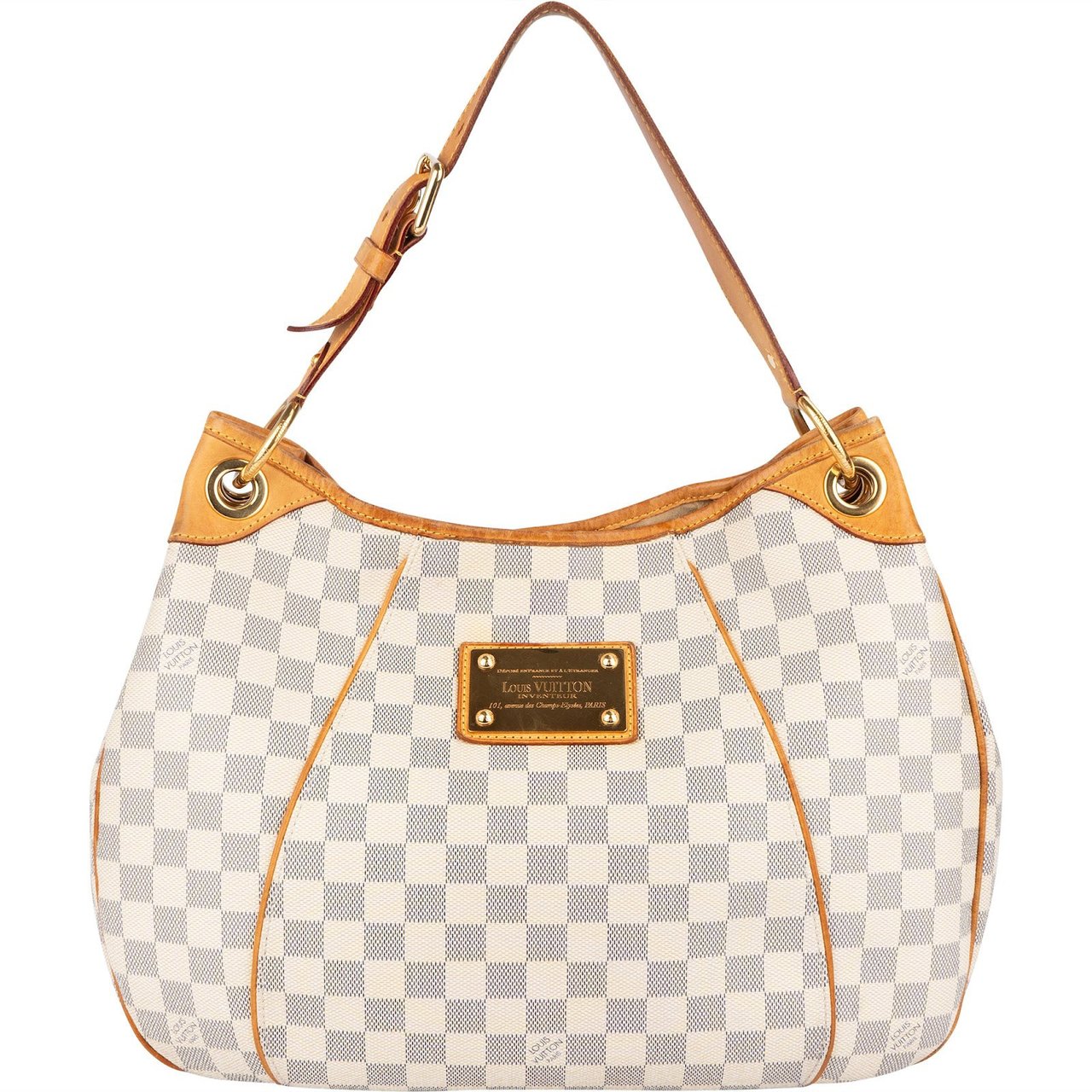 Louis Vuitton Louis Vuitton Monogram Damier Azur Canvas Galliera PM Shoulder Bag Divers