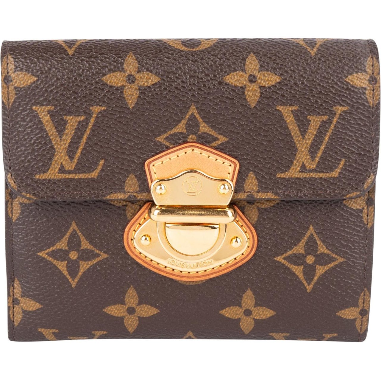 Louis Vuitton Louis Vuitton Monogram Canvas Joey Wallet Bruin