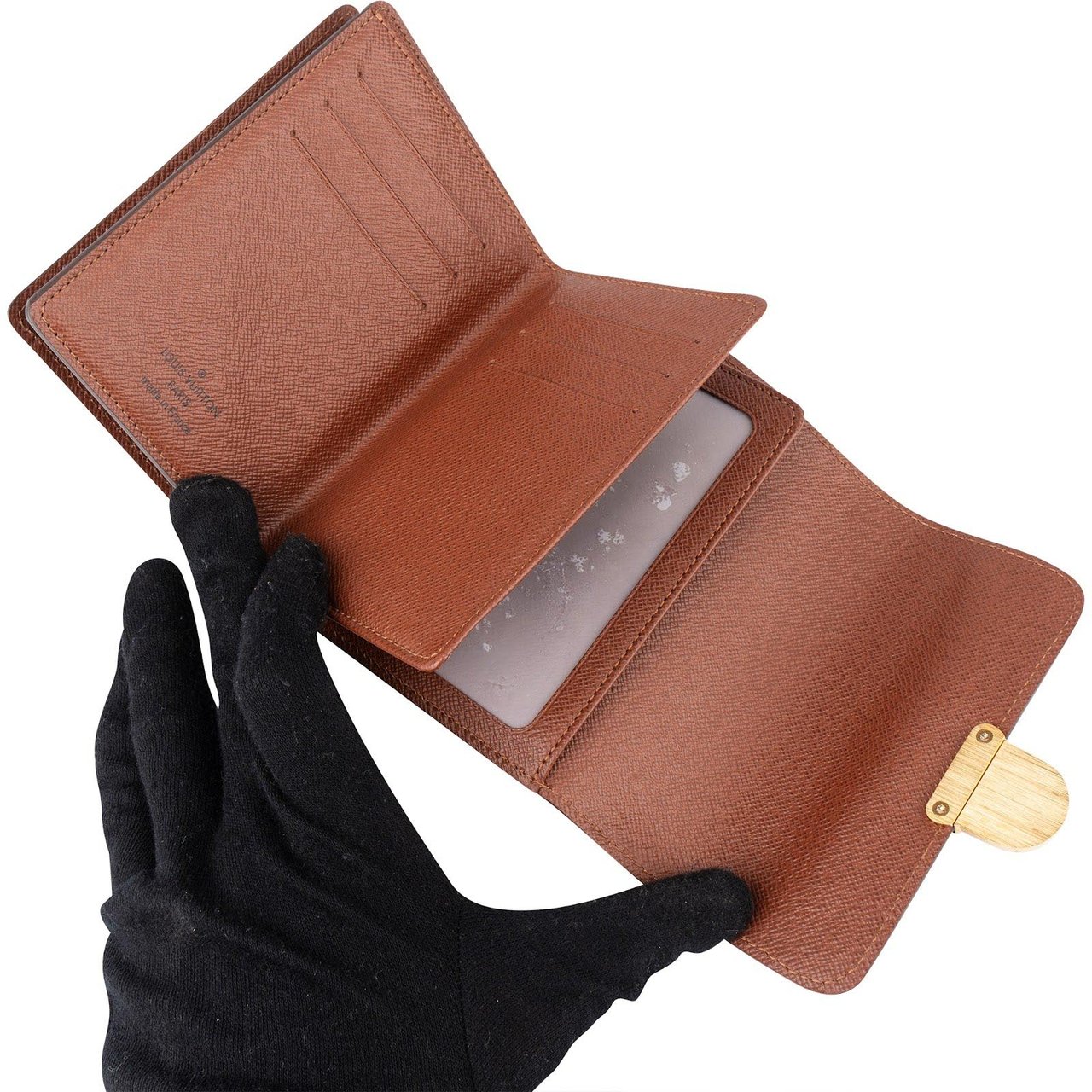 Louis Vuitton Louis Vuitton Monogram Canvas Joey Wallet Bruin