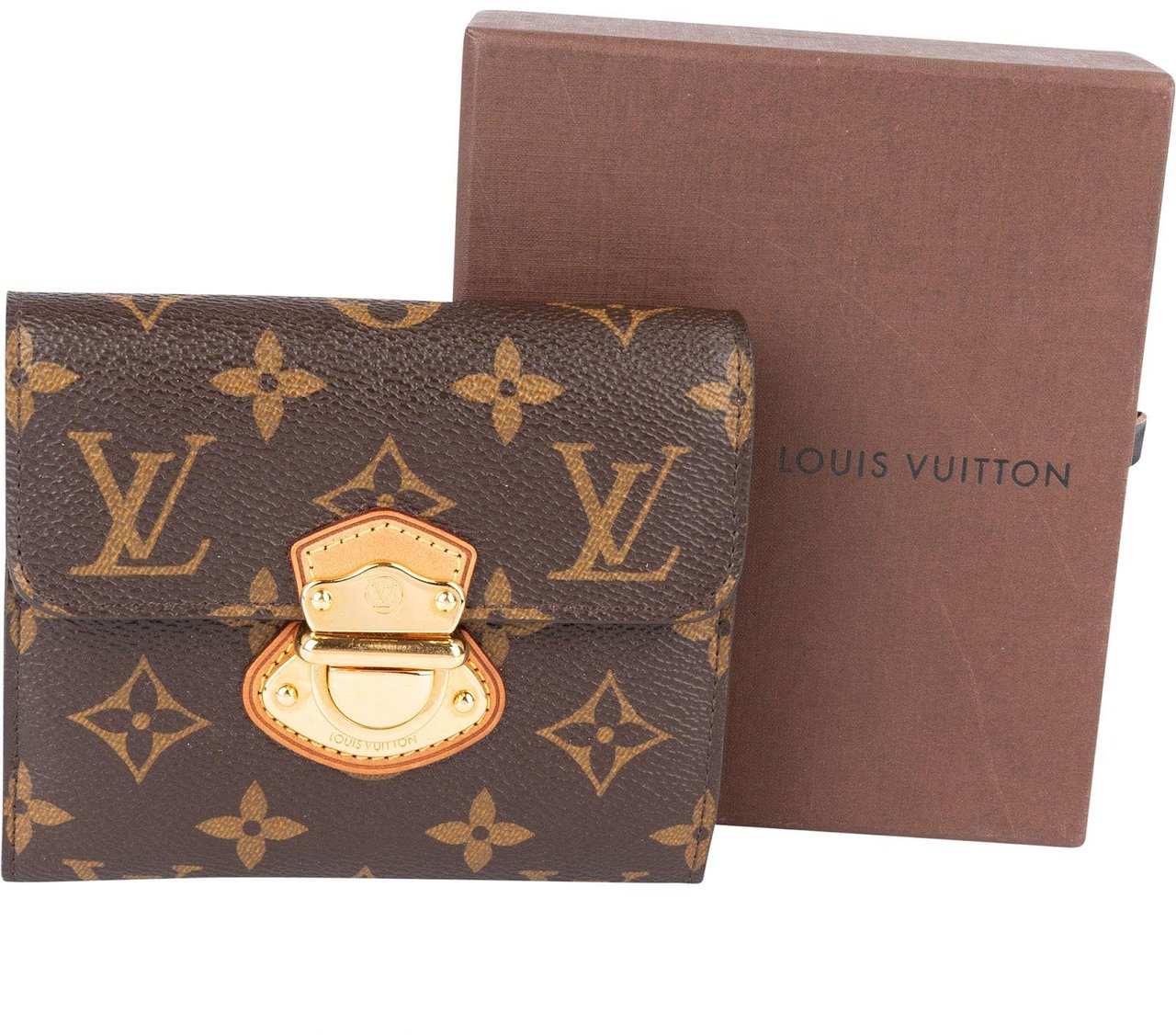 Louis Vuitton Louis Vuitton Monogram Canvas Joey Wallet Bruin
