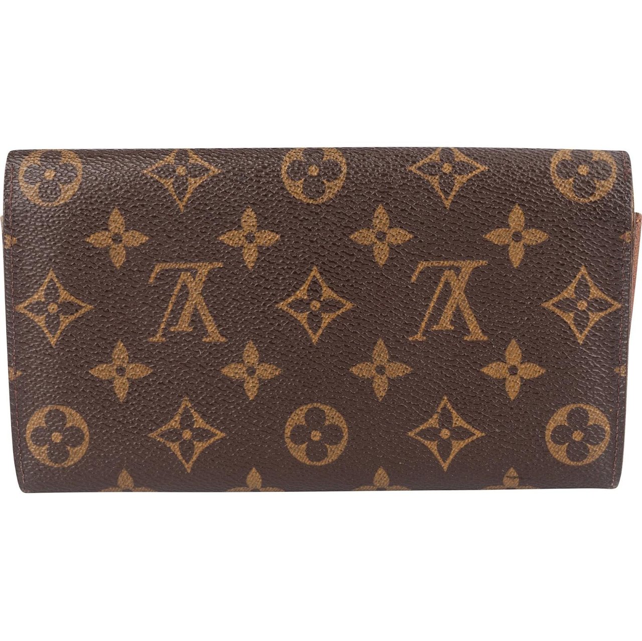 Louis Vuitton Louis Vuitton Monogram Canvas Sarah Wallet Bruin