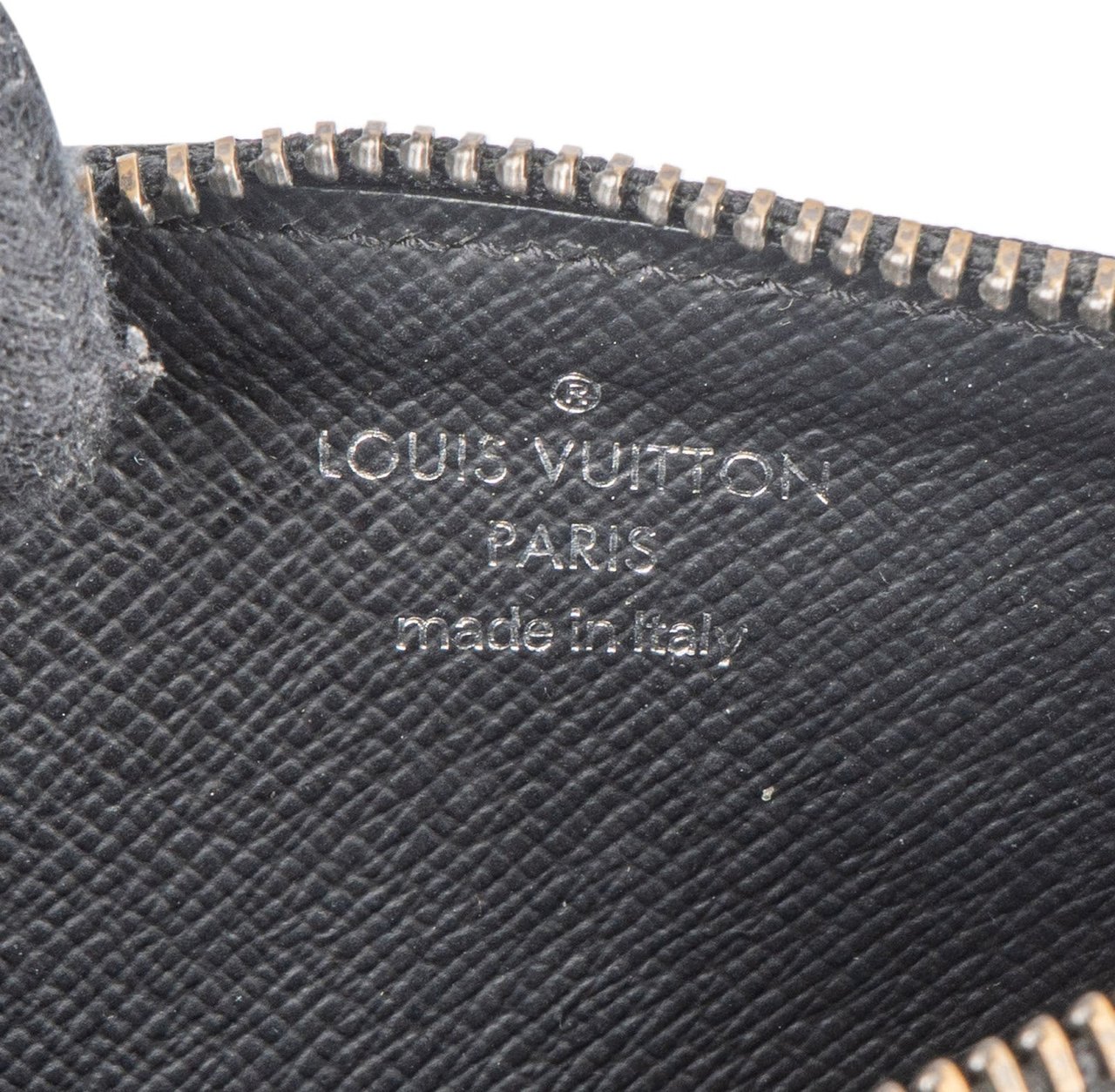 Louis Vuitton Louis Vuitton Monogram Eclipse Canvas Coin and Card Holder Zwart