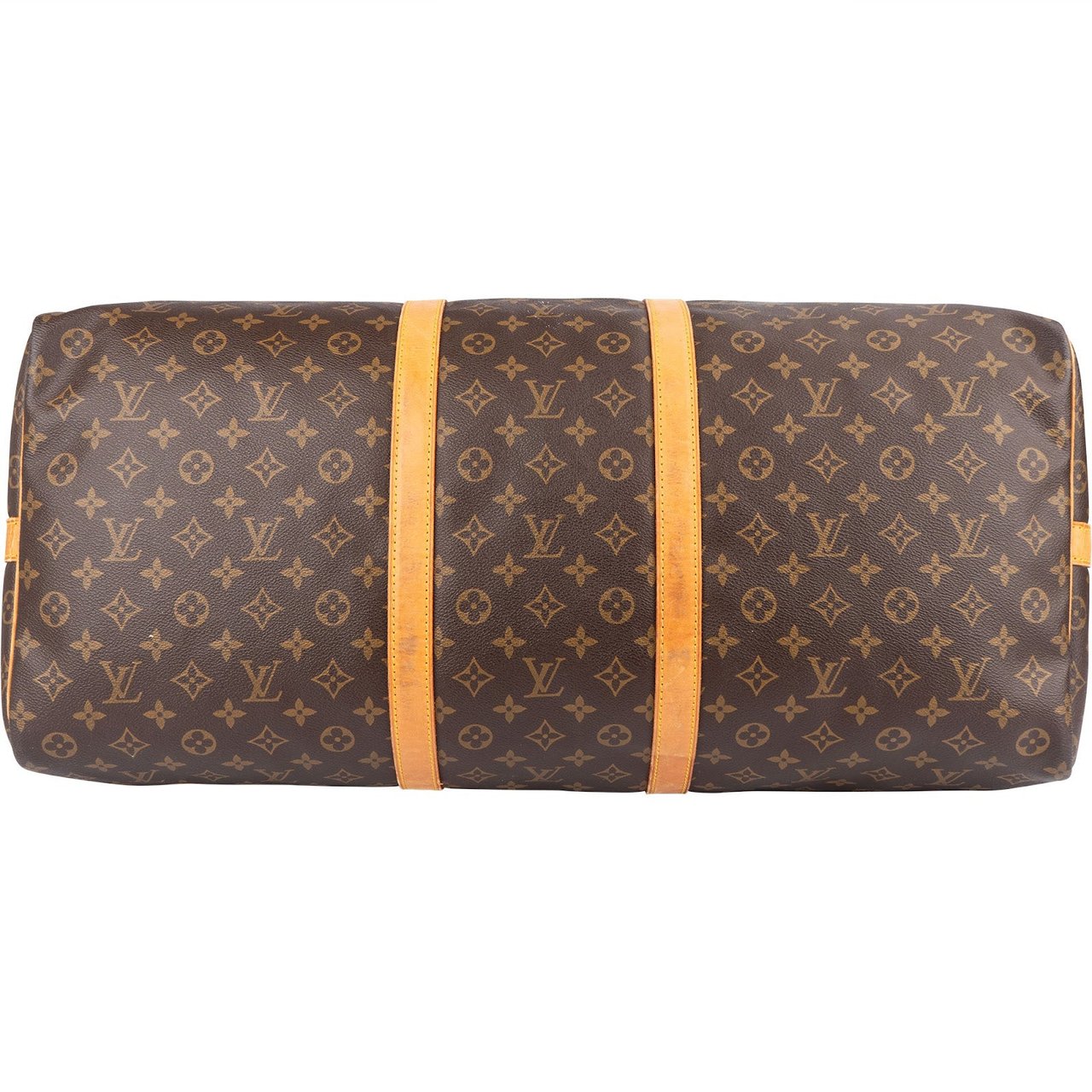 Louis Vuitton Louis Vuitton Monogram Canvas Keepall 60 Bandoulière Travel Bag Bruin