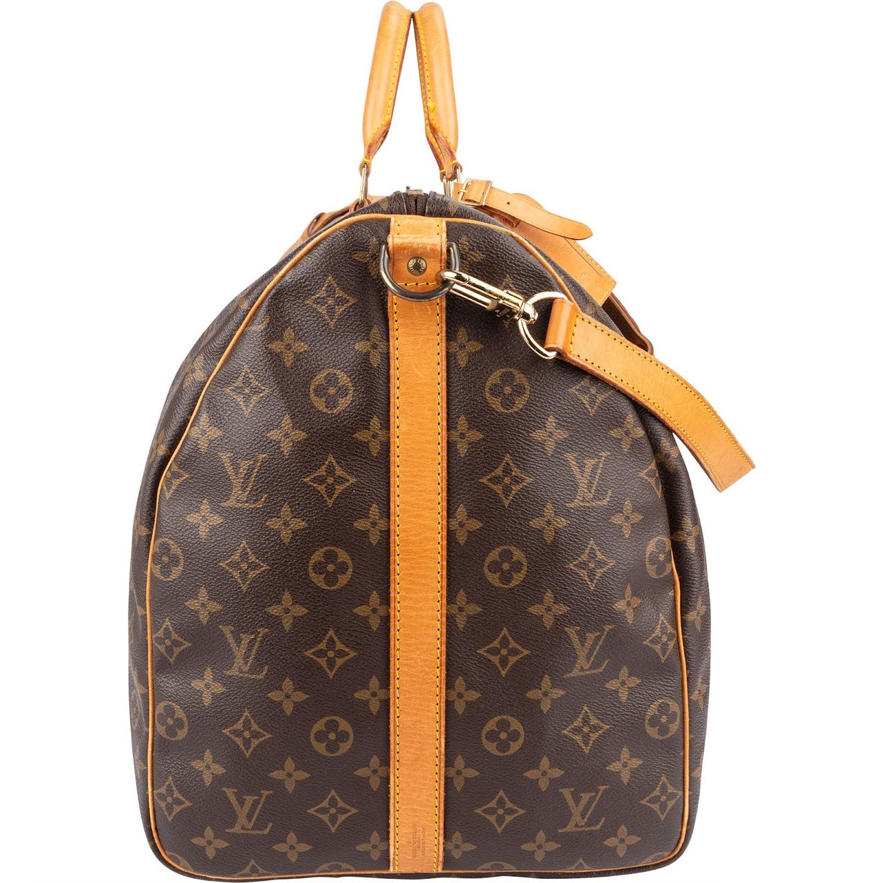 Louis Vuitton Louis Vuitton Monogram Canvas Keepall 60 Bandoulière Travel Bag Bruin