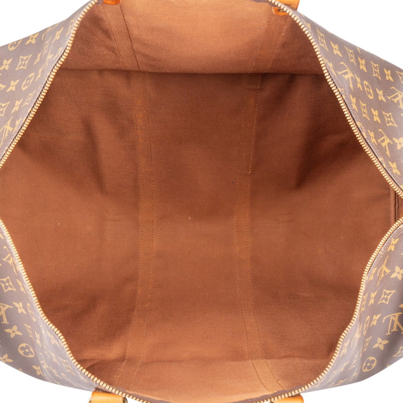 Louis Vuitton Louis Vuitton Monogram Canvas Keepall 60 Bandoulière Travel Bag Bruin