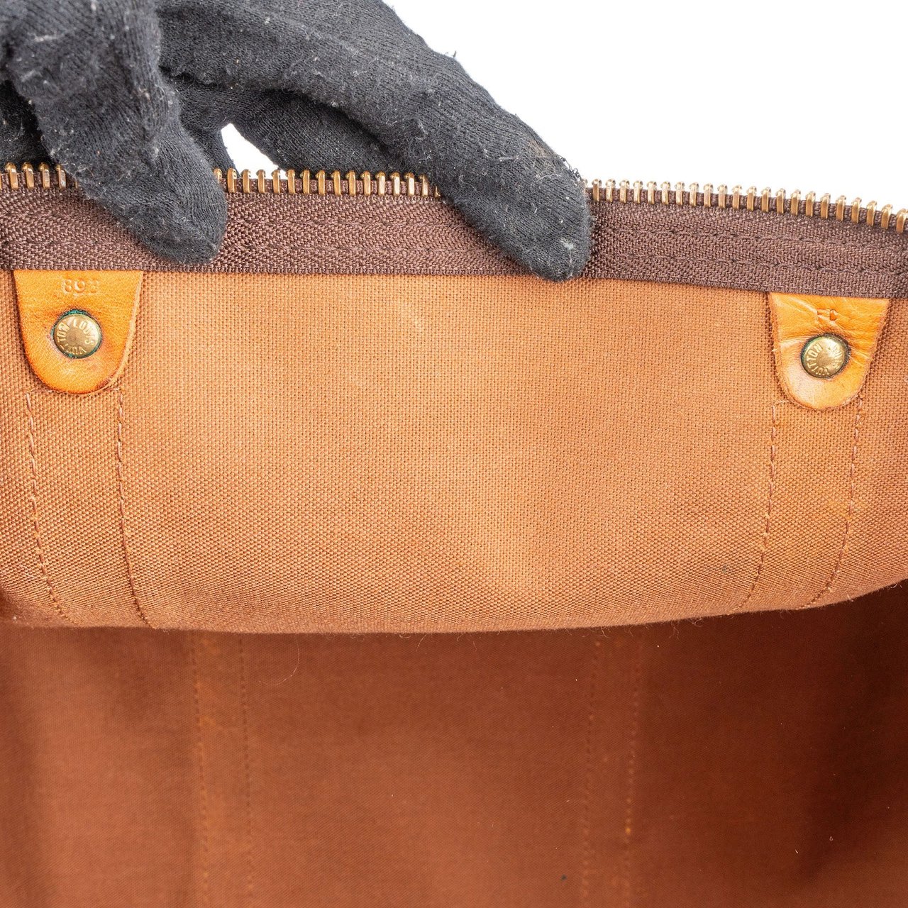 Louis Vuitton Louis Vuitton Monogram Canvas Keepall 60 Bandoulière Travel Bag Bruin