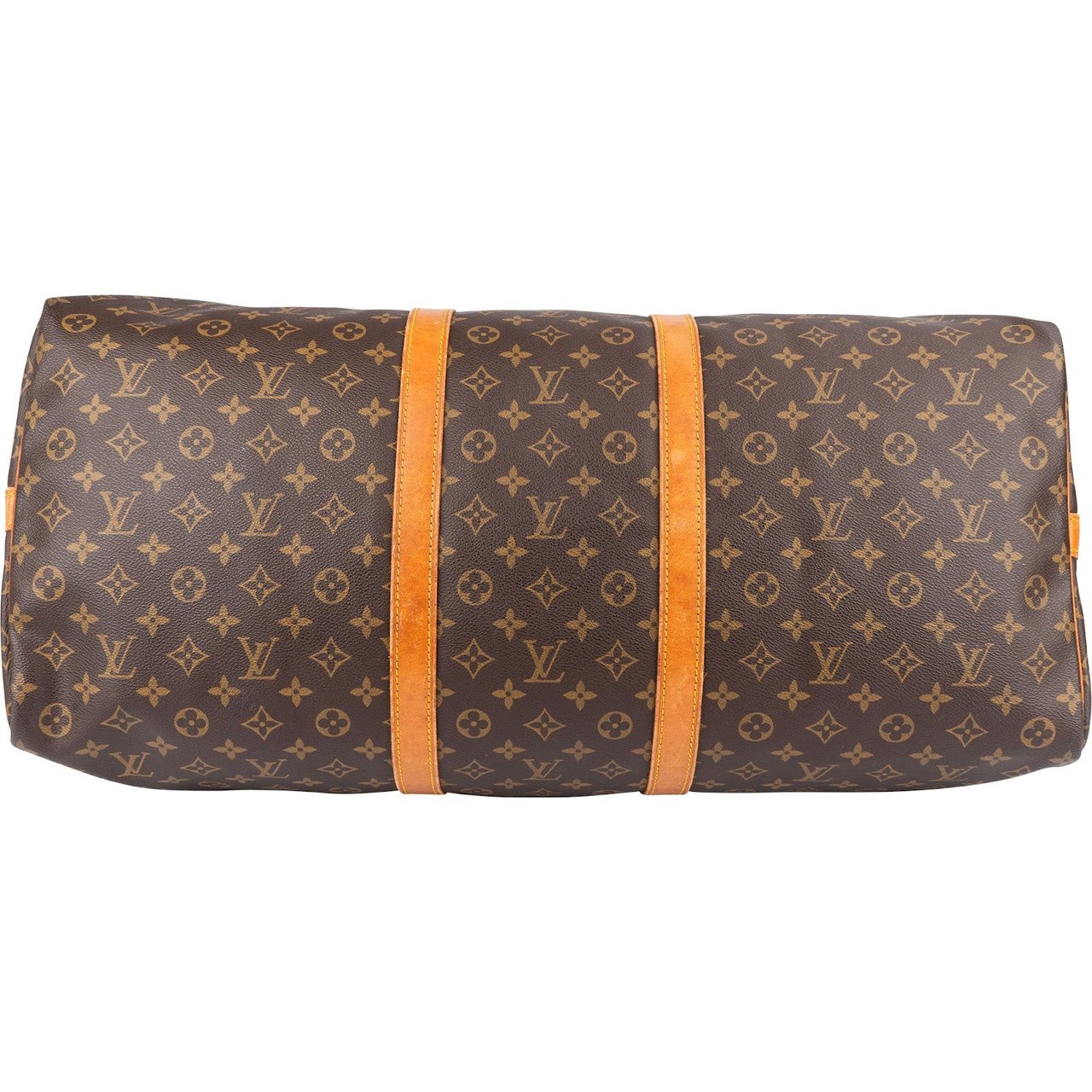 Louis Vuitton Louis Vuitton Monogram Canvas Keepall 60 Bandoulière Travel Bag Bruin