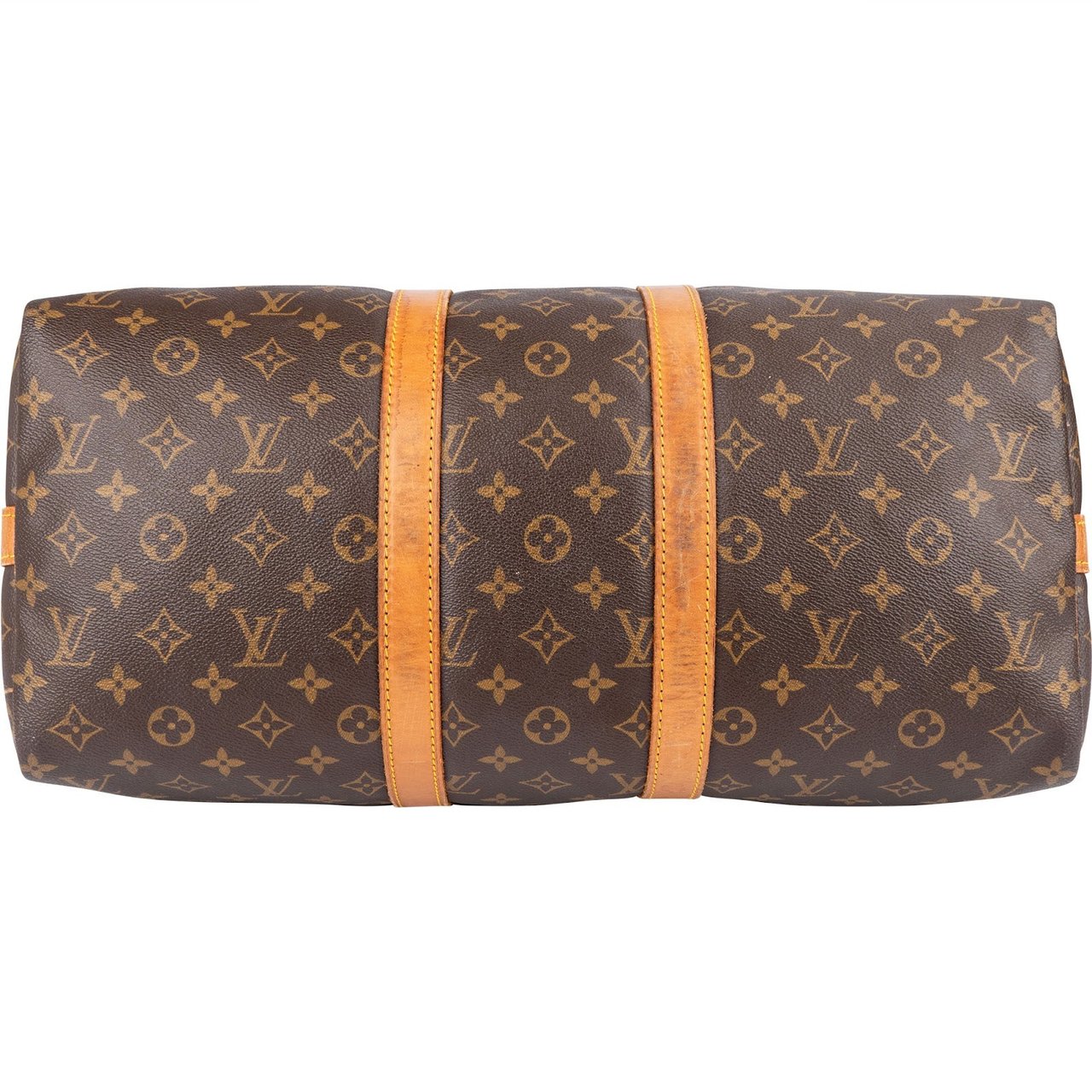 Louis Vuitton Louis Vuitton Monogram Canvas Keepall 45 Bandoulière Travel Bag Bruin