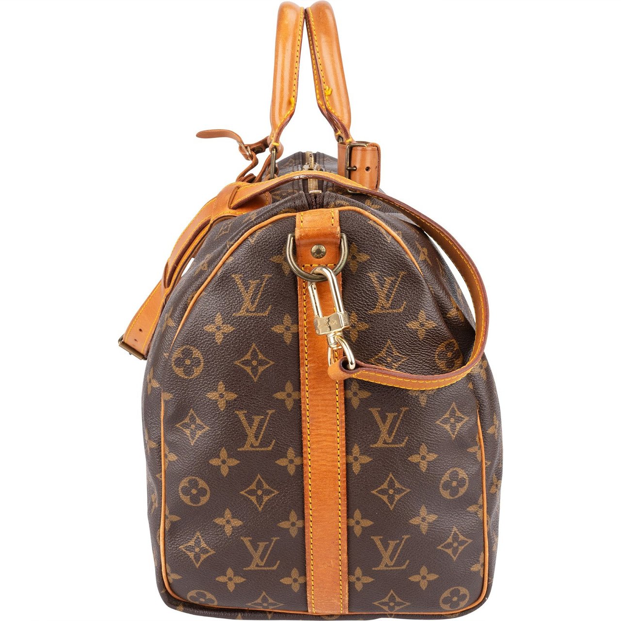 Louis Vuitton Louis Vuitton Monogram Canvas Keepall 45 Bandoulière Travel Bag Bruin