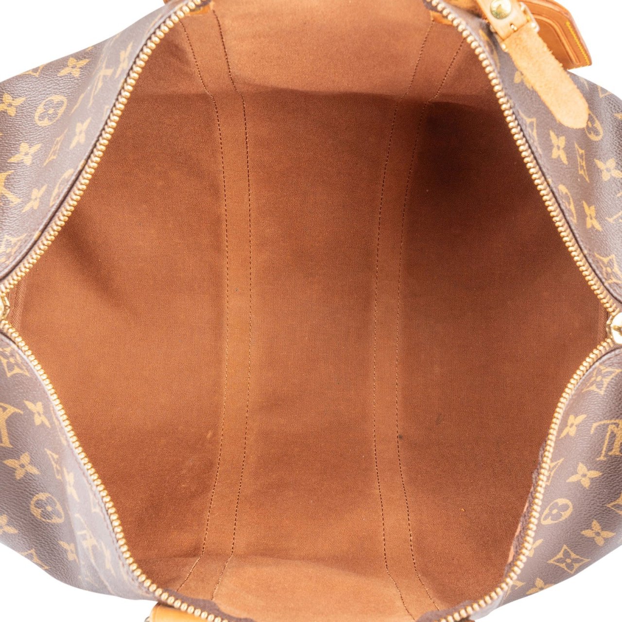 Louis Vuitton Louis Vuitton Monogram Canvas Keepall 45 Bandoulière Travel Bag Bruin
