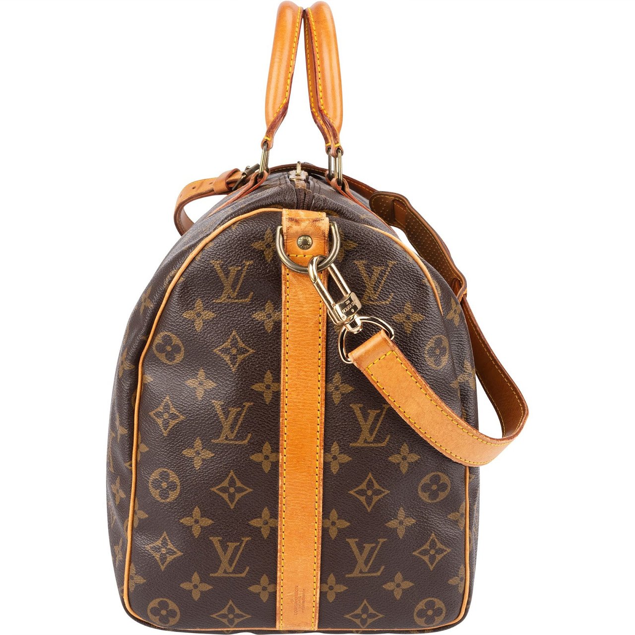Louis Vuitton Louis Vuitton Monogram Canvas Keepall 45 Bandoulière Travel Bag Bruin