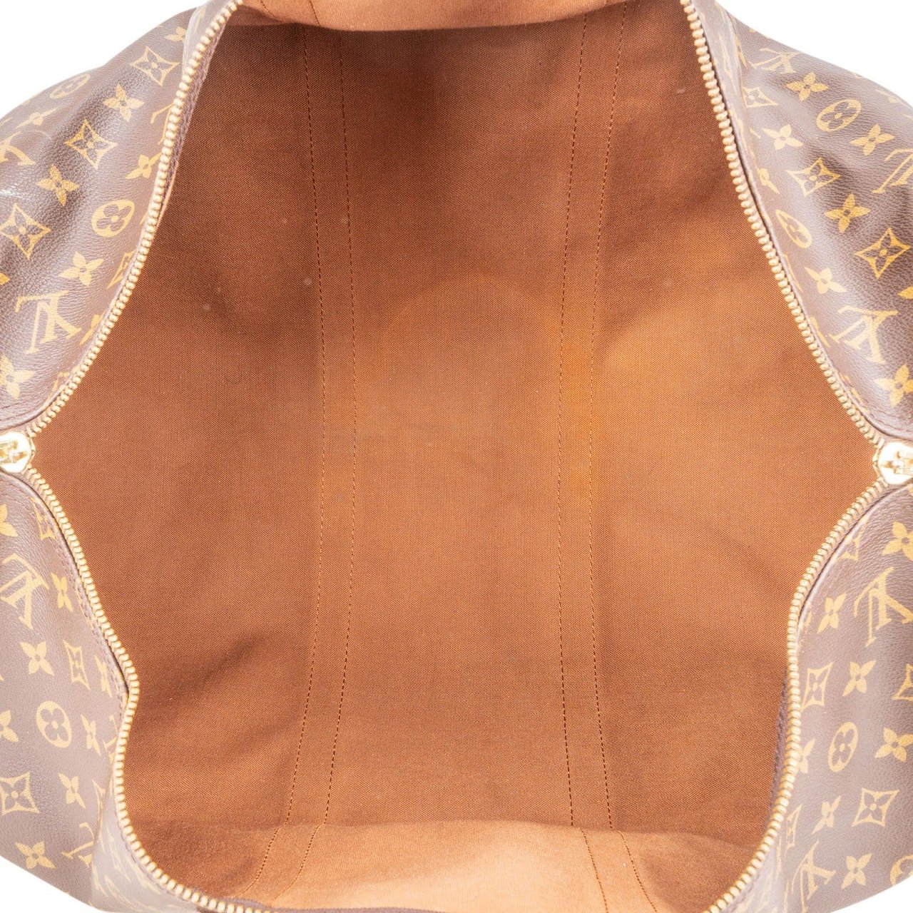 Louis Vuitton Louis Vuitton Monogram Canvas Keepall 55 Bandoulière Travel Bag Bruin