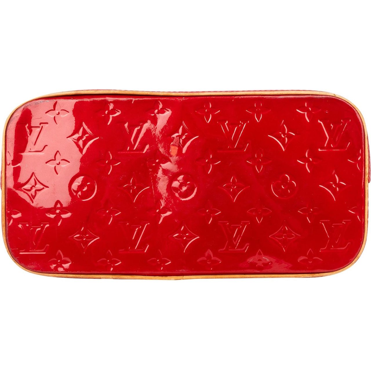 Louis Vuitton Louis Vuitton Monogram Vernis Houston Handbag Rood