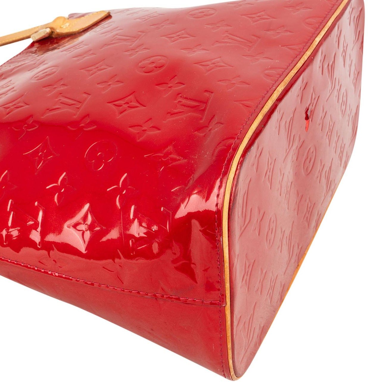 Louis Vuitton Louis Vuitton Monogram Vernis Houston Handbag Rood