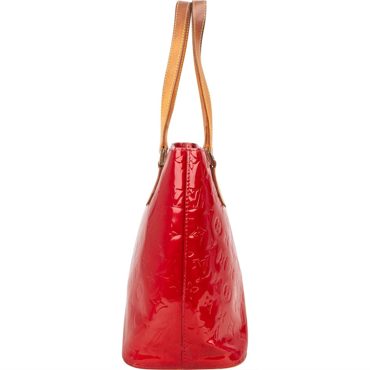 Louis Vuitton Louis Vuitton Monogram Vernis Houston Handbag Rood