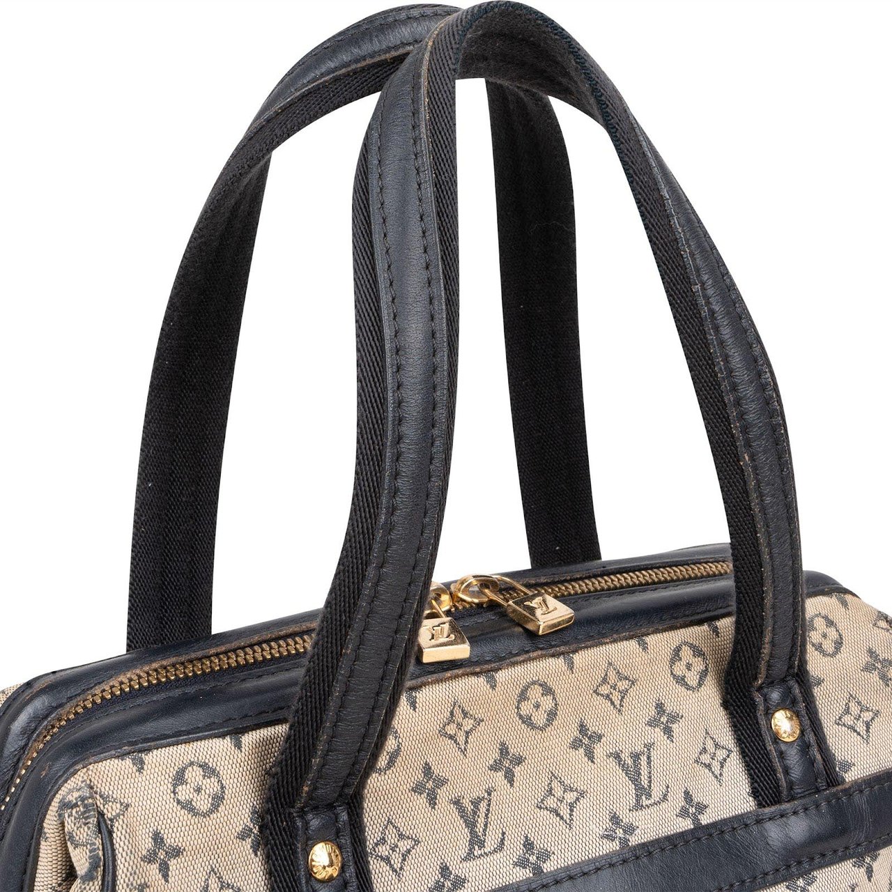 Louis Vuitton Louis Vuitton Monogram Mini Lin Josephine PM Handbag Beige