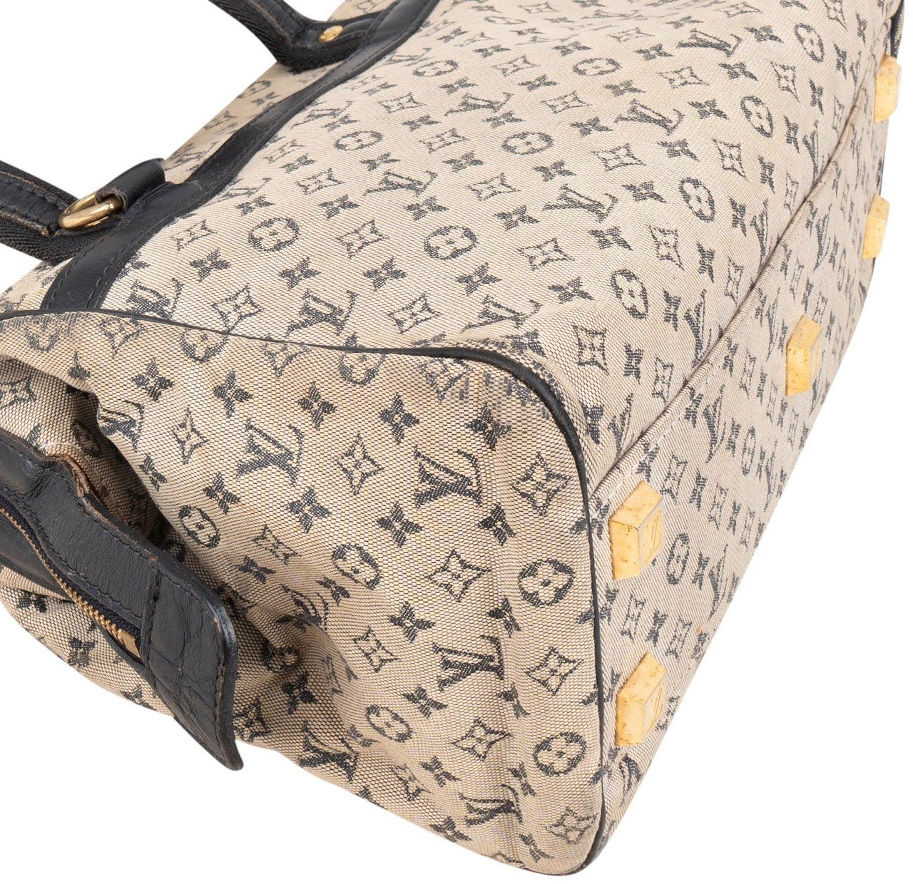 Louis Vuitton Louis Vuitton Monogram Mini Lin Josephine PM Handbag Beige