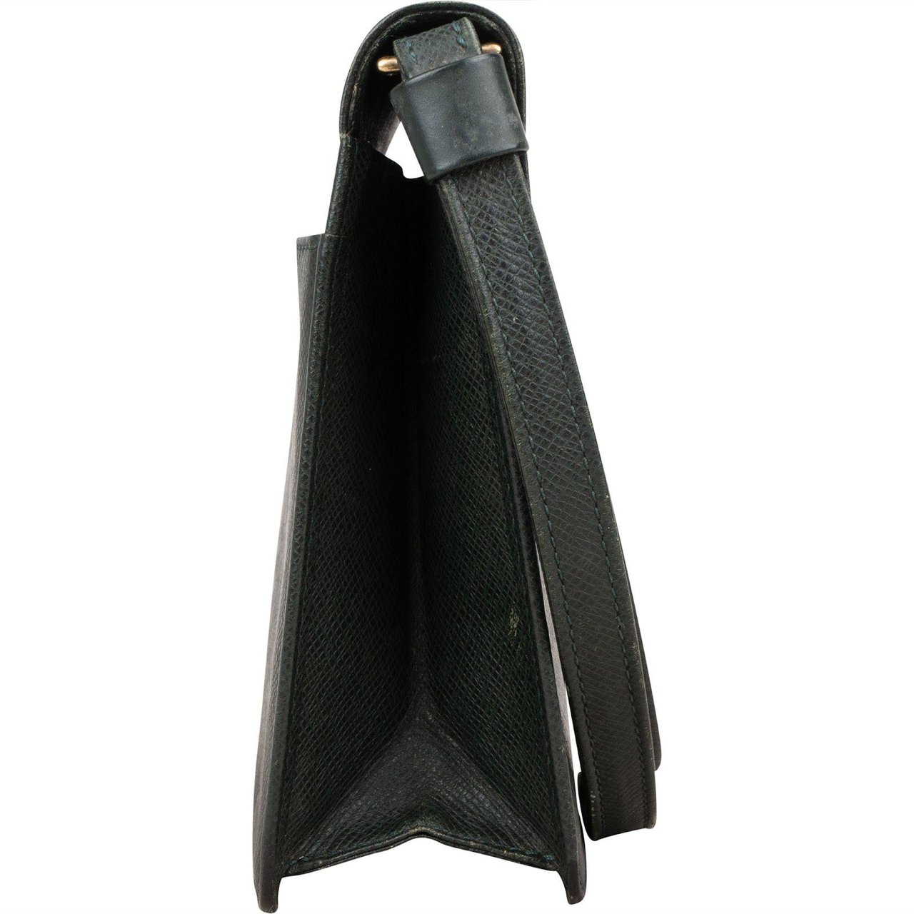 Louis Vuitton Louis Vuitton Green Taiga Leather Kourad Clutch Groen