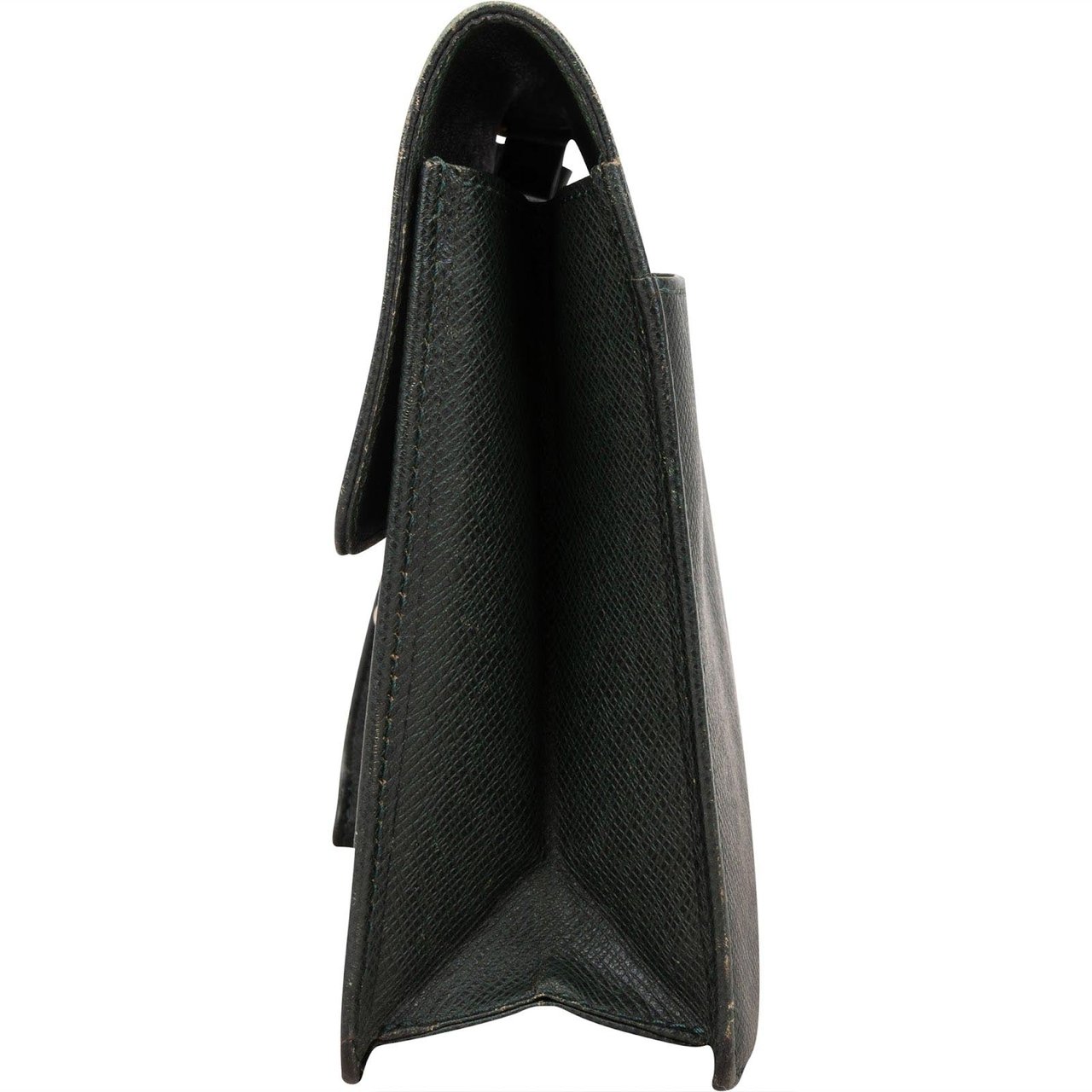 Louis Vuitton Louis Vuitton Green Taiga Leather Kourad Clutch Groen