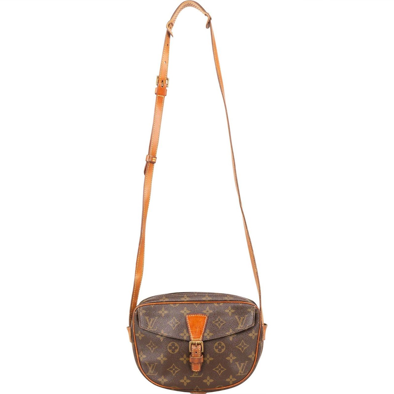 Louis Vuitton Louis Vuitton Monogram Canvas Jeune Fille PM Crossbody Bag Bruin