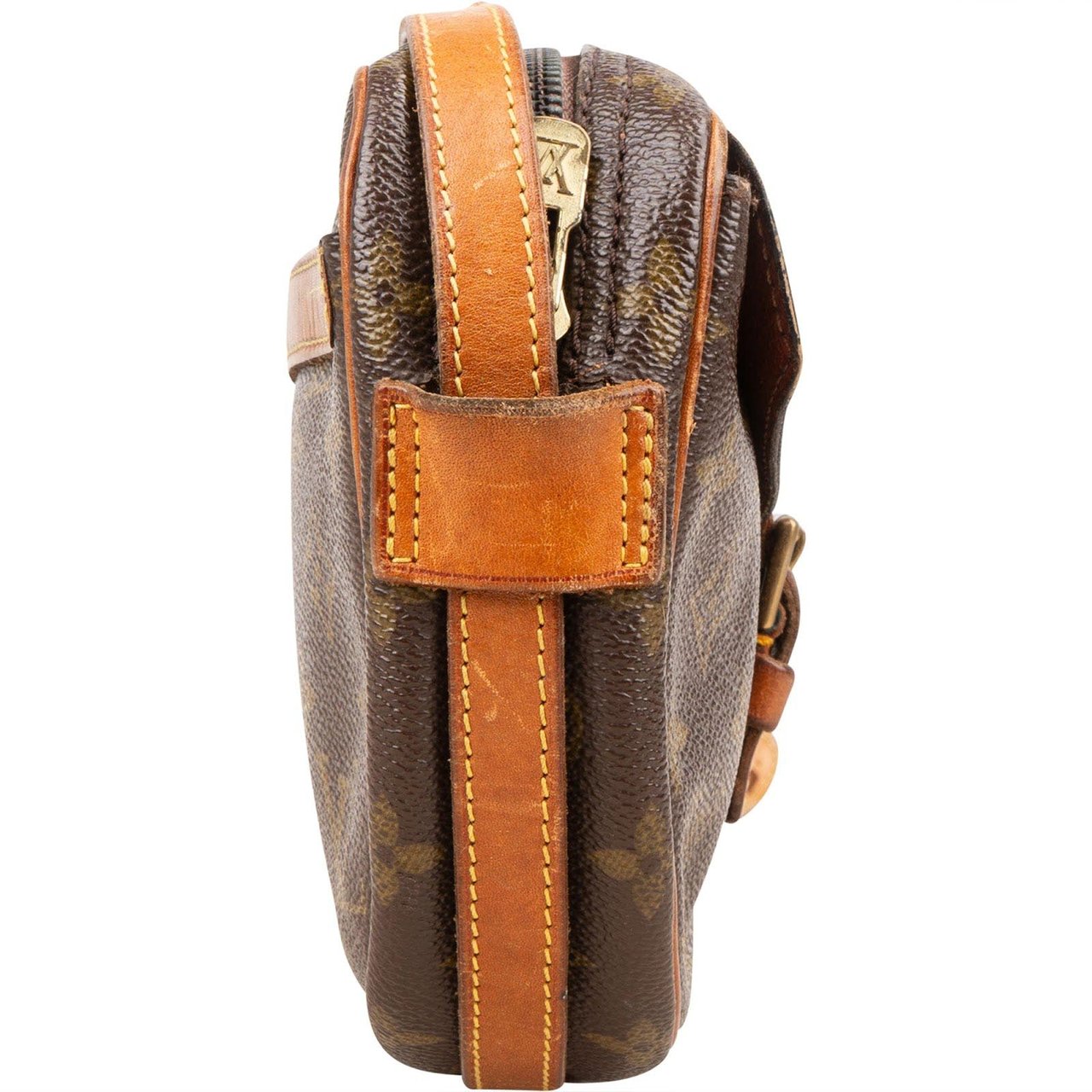 Louis Vuitton Louis Vuitton Monogram Canvas Jeune Fille PM Crossbody Bag Bruin