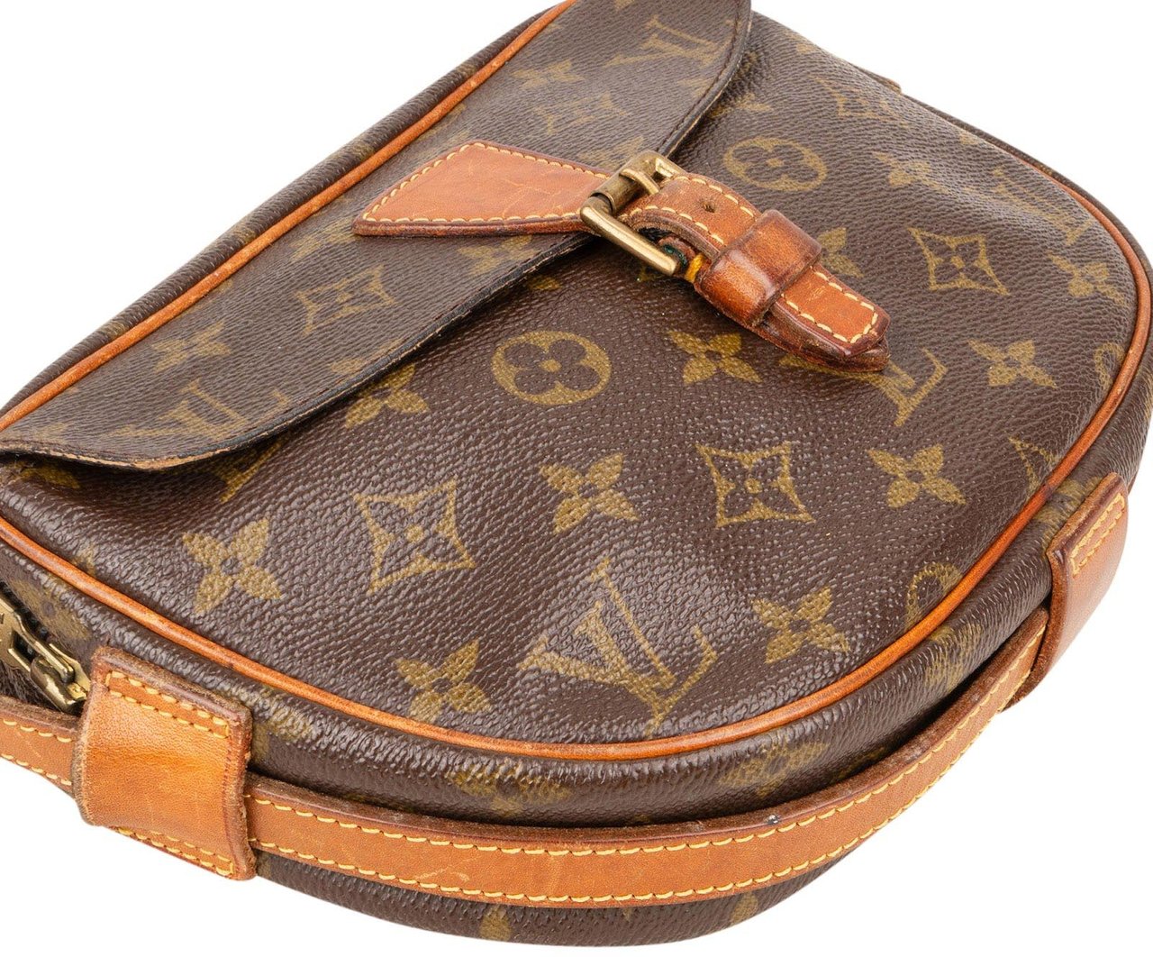 Louis Vuitton Louis Vuitton Monogram Canvas Jeune Fille PM Crossbody Bag Bruin