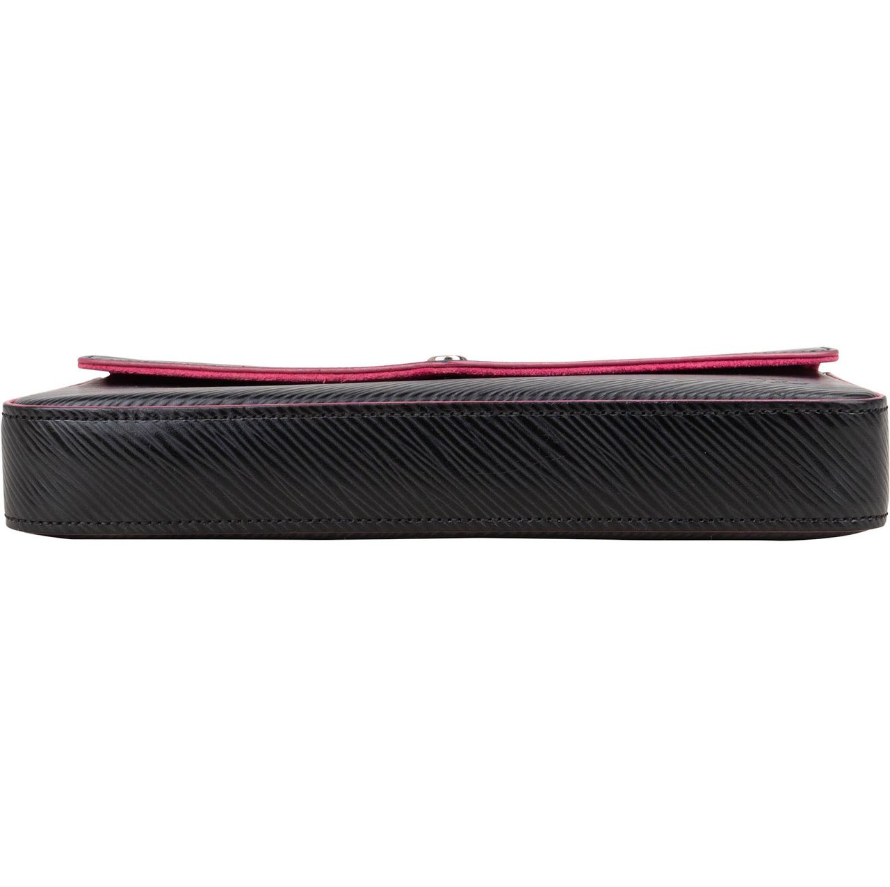 Louis Vuitton Louis Vuitton Noir Epi Leather Pochette Felicie Crossbody Bag Zwart