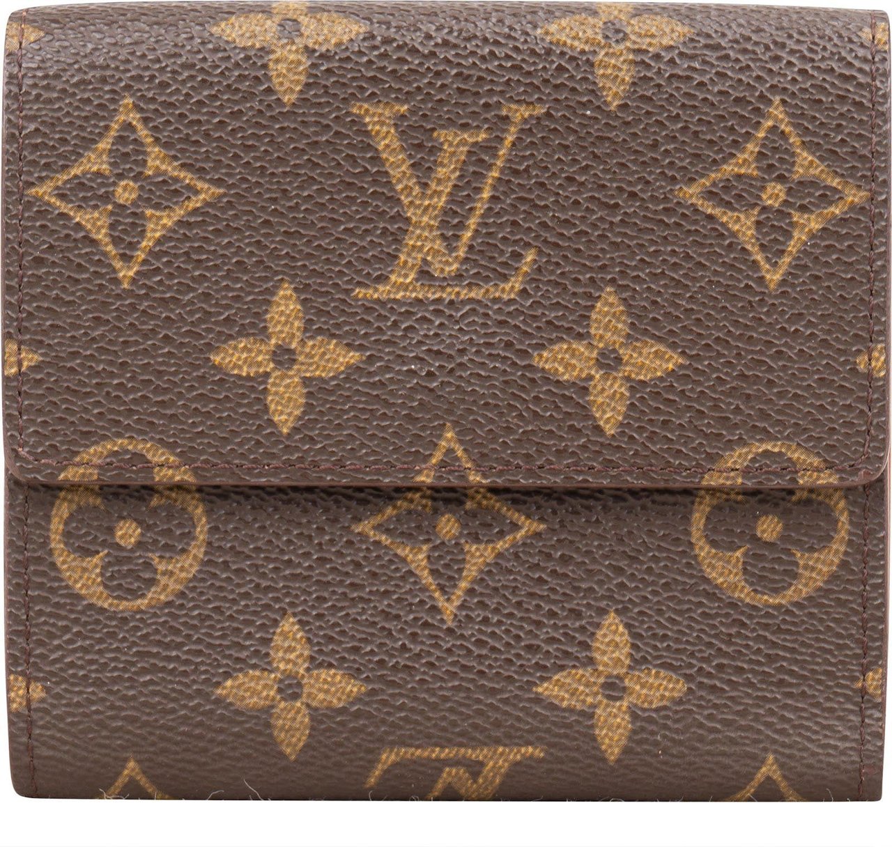 Louis Vuitton Louis Vuitton Monogram Canvas Elise Wallet Bruin