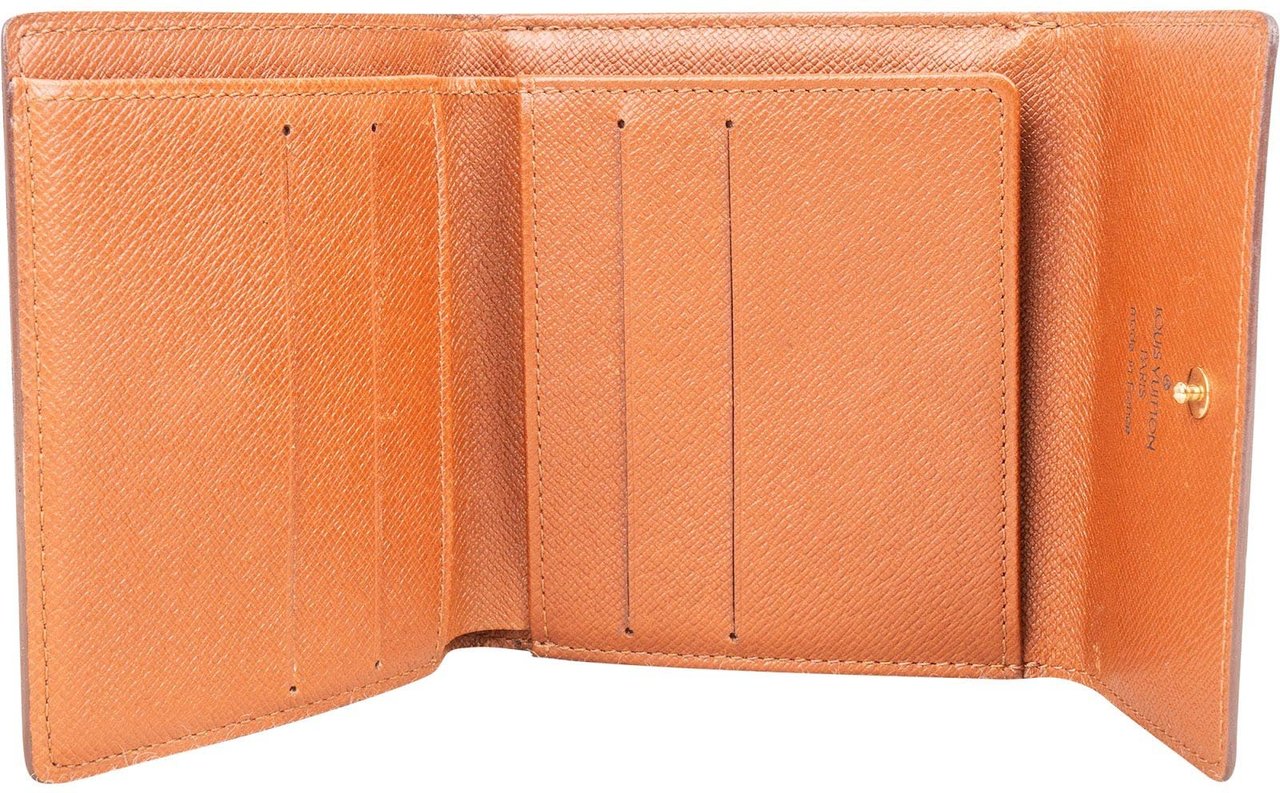 Louis Vuitton Louis Vuitton Monogram Canvas Elise Wallet Bruin