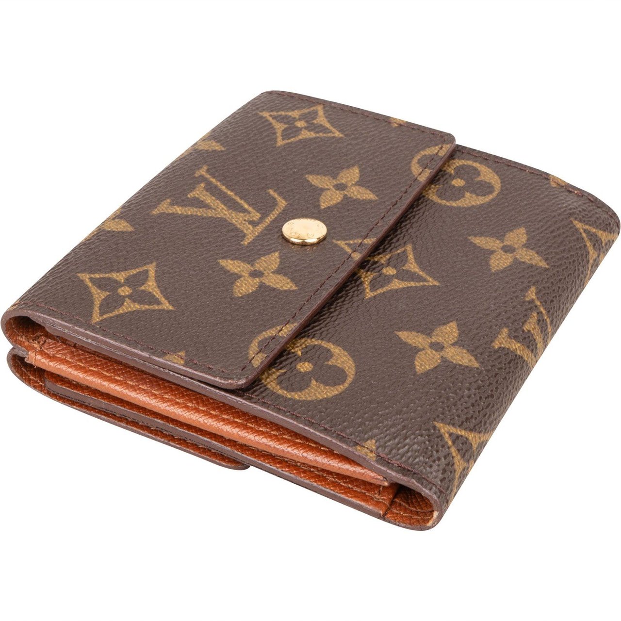 Louis Vuitton Louis Vuitton Monogram Canvas Elise Wallet Bruin