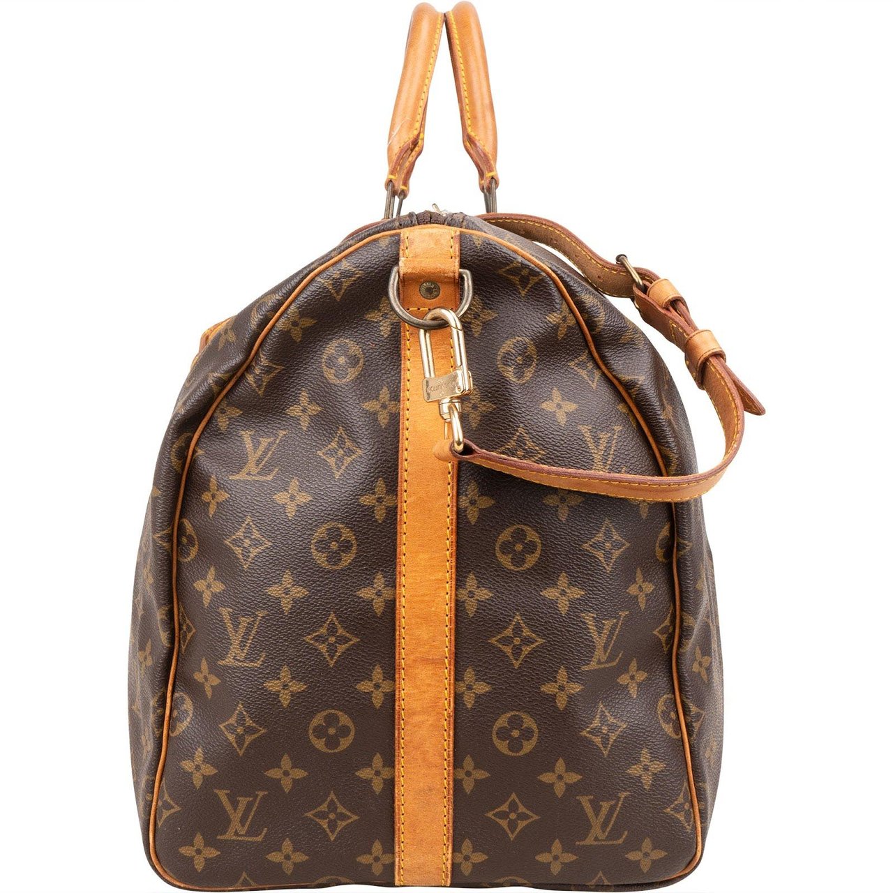 Louis Vuitton Louis Vuitton Monogram Canvas Keepall 55 Bandoulière Travel Bag Bruin