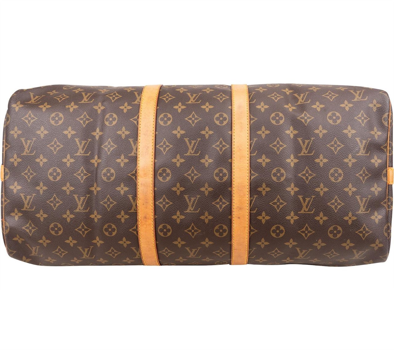 Louis Vuitton Louis Vuitton Monogram Canvas Keepall 55 Bandoulière Travel Bag Bruin