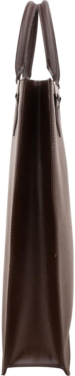 Louis Vuitton Louis Vuitton Brown Epi Leather Sac Plat Handbag Bruin