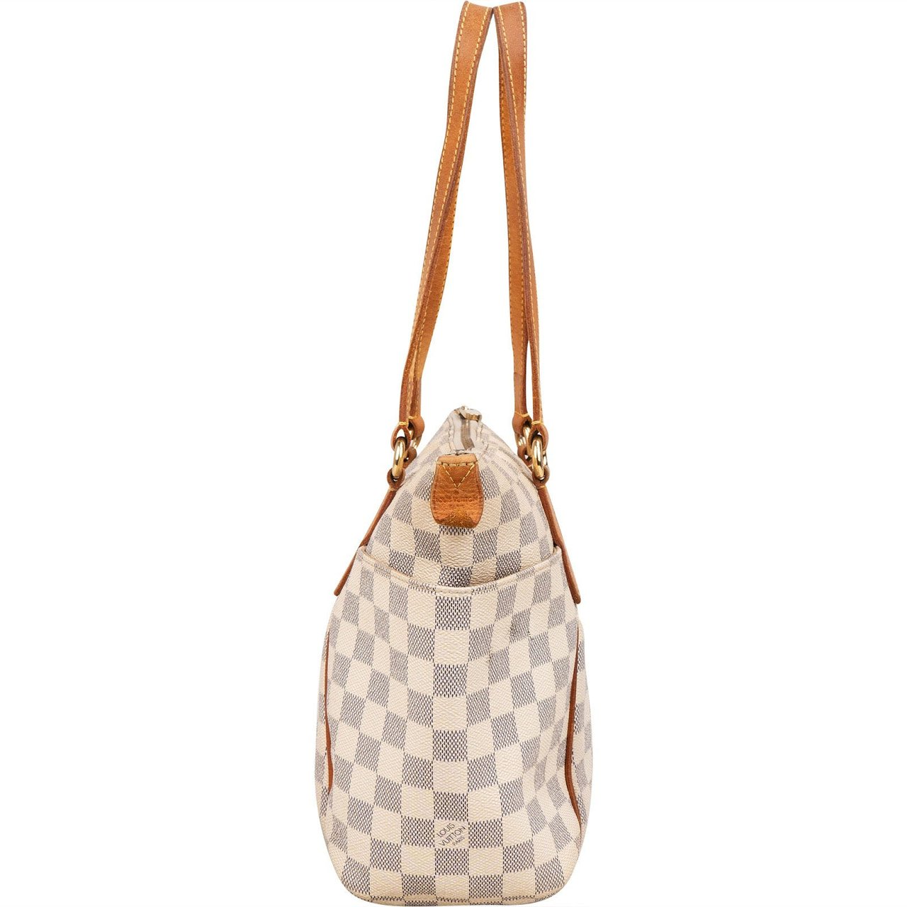 Louis Vuitton Louis Vuitton Monogram Damier Azur Totally PM Shoulder Bag Wit