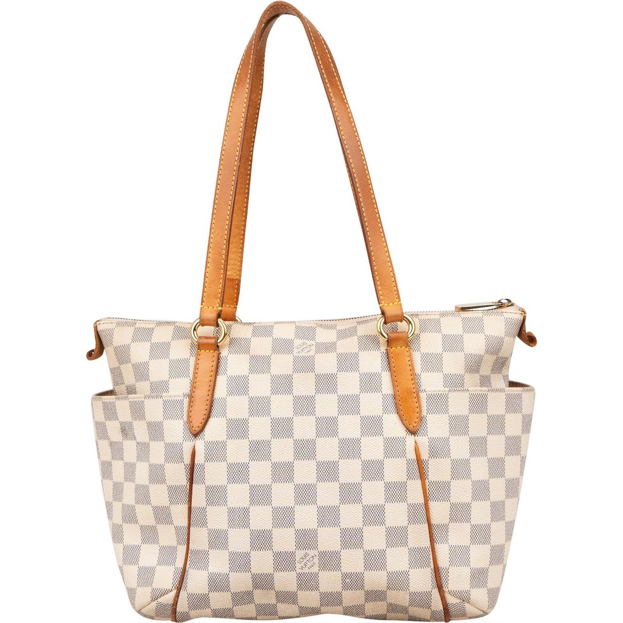 Louis Vuitton Louis Vuitton Monogram Damier Azur Totally PM Shoulder Bag Wit