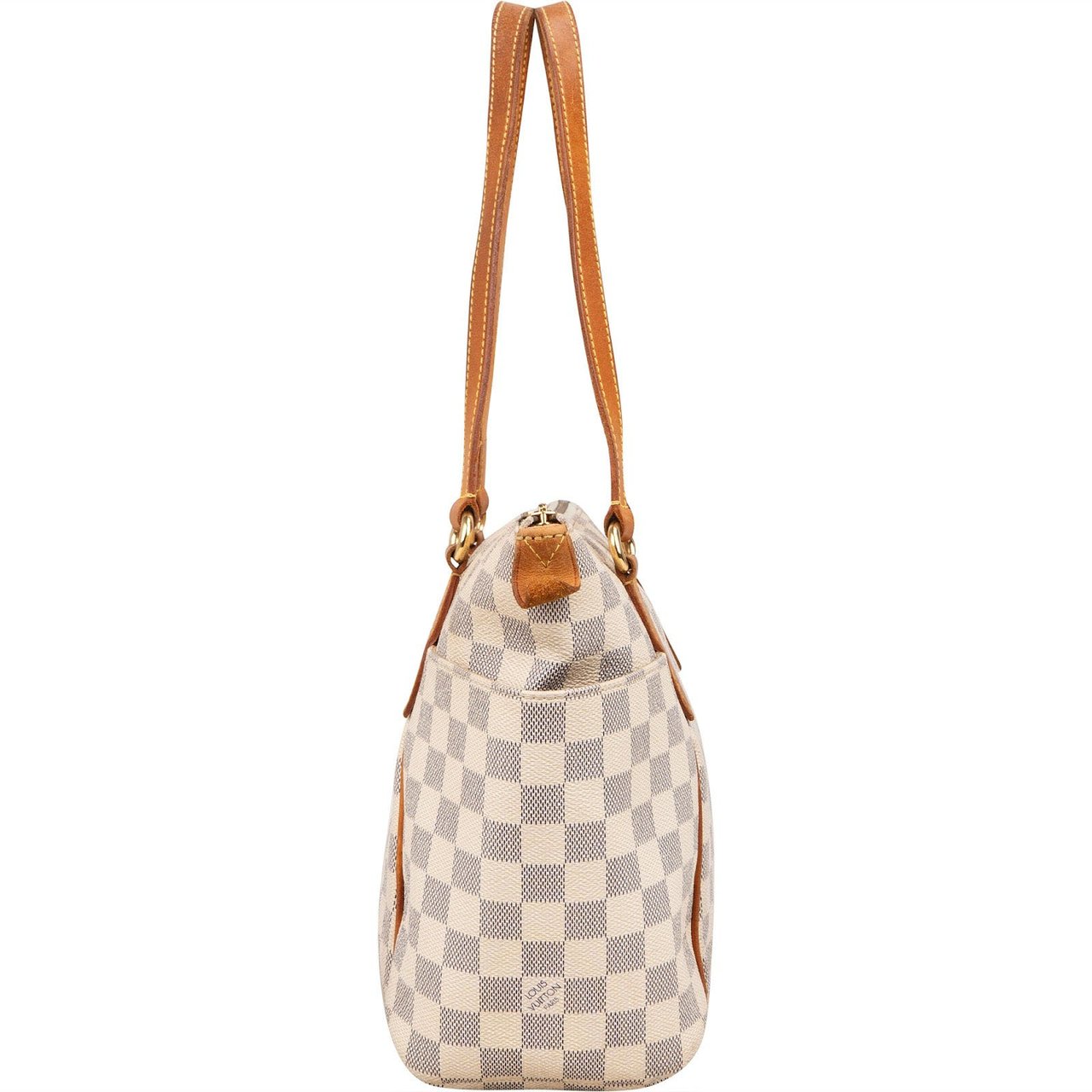 Louis Vuitton Louis Vuitton Monogram Damier Azur Totally PM Shoulder Bag Wit