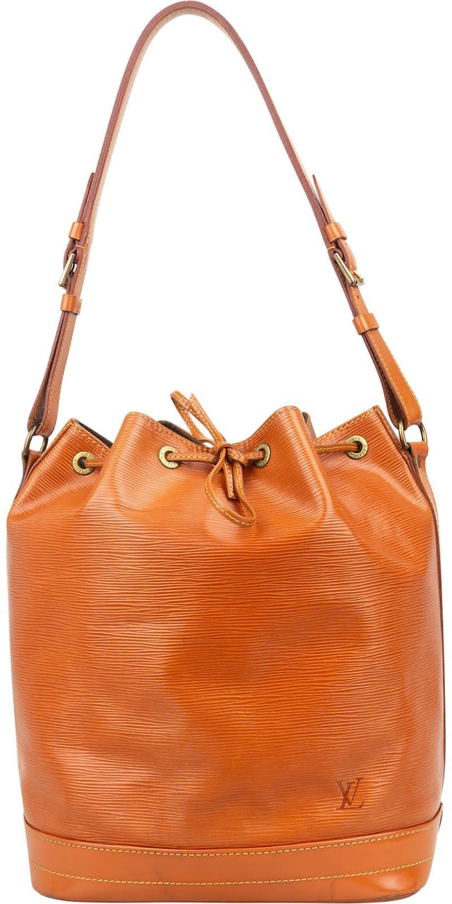 Louis Vuitton Louis Vuitton Cognac Epi Leather Sac Noé Grande Shoulder Bag Oranje