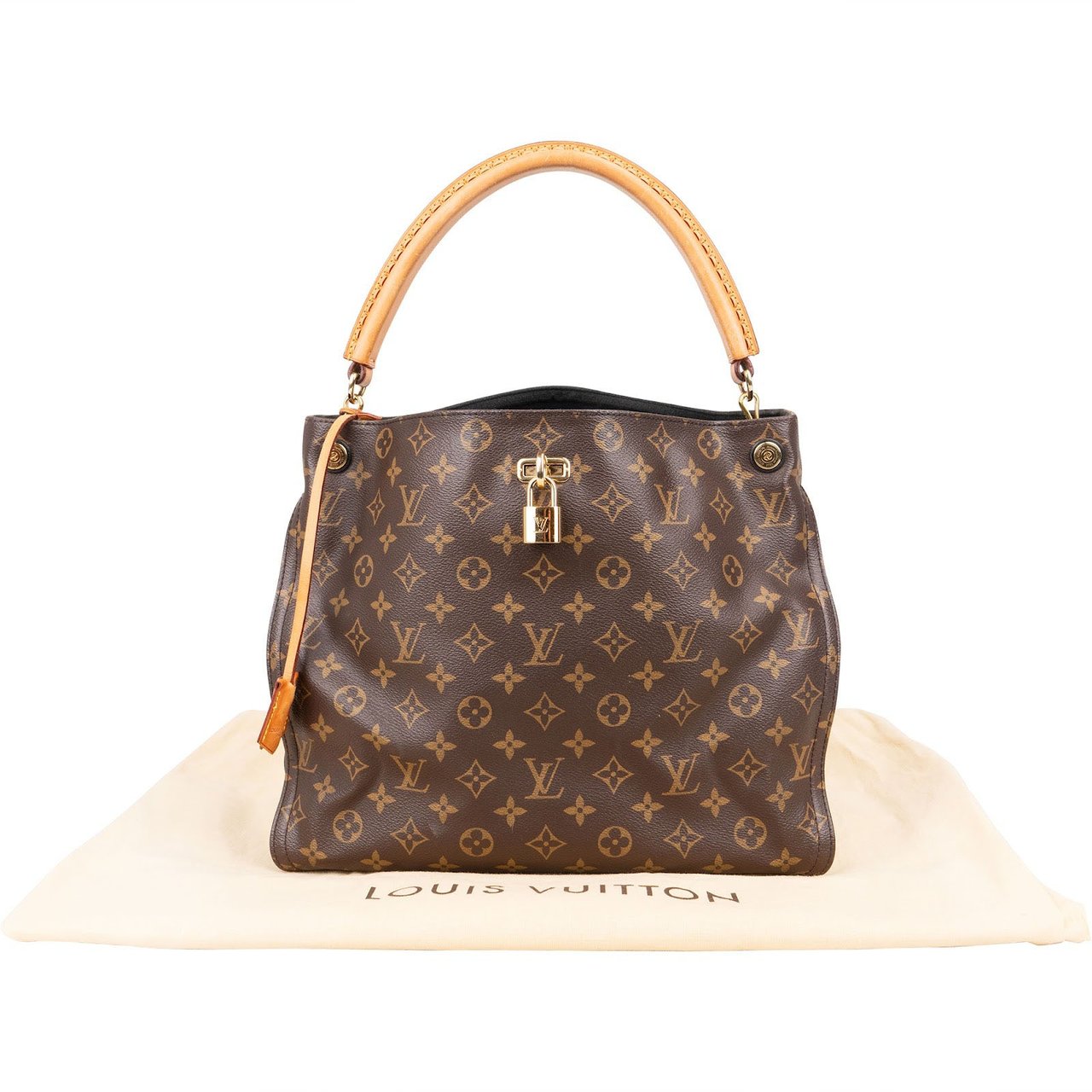 Louis Vuitton Louis Vuitton Monogram Canvas Gaia Handbag Bruin